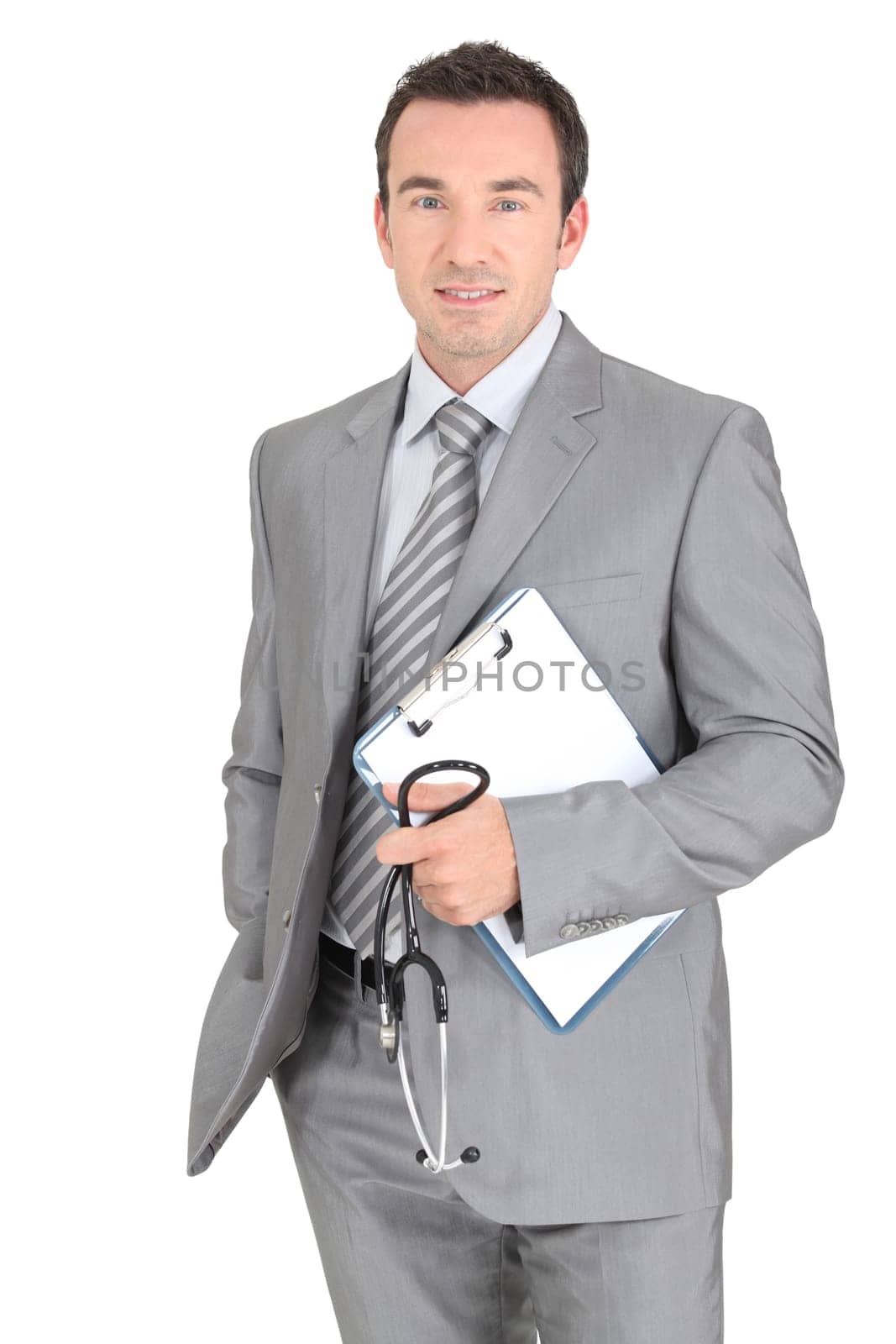 Studio portrait of a male GP