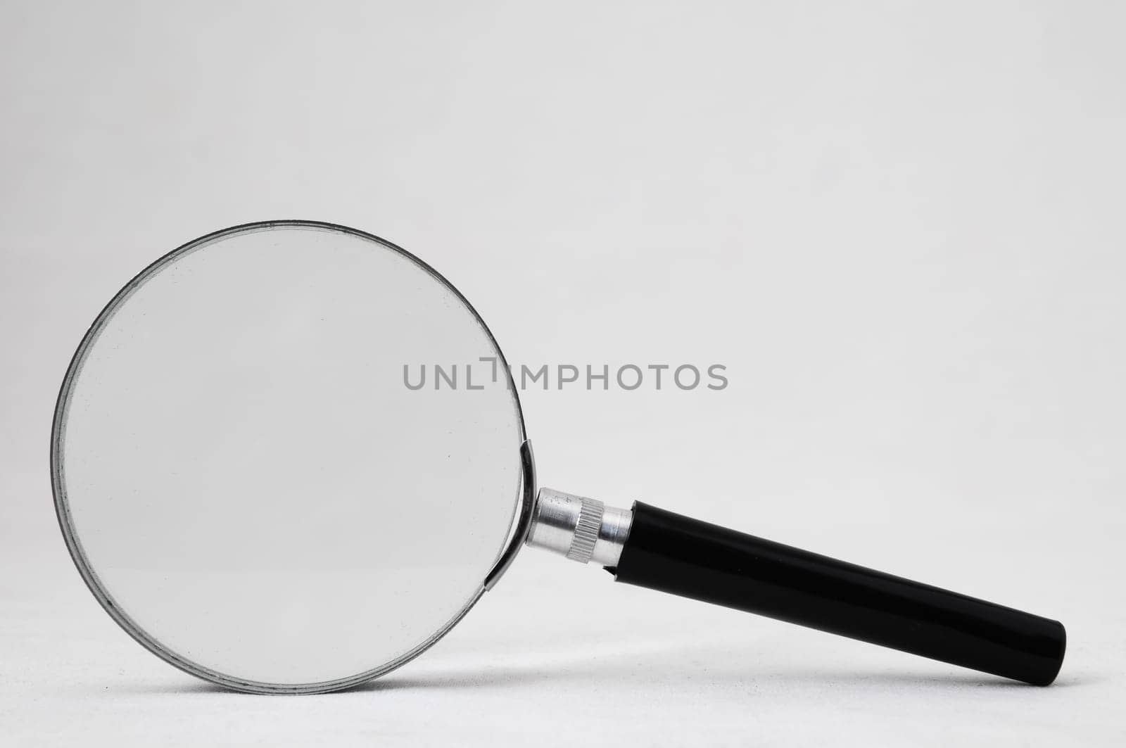 Magnifying Glass Loupe on a White Background
