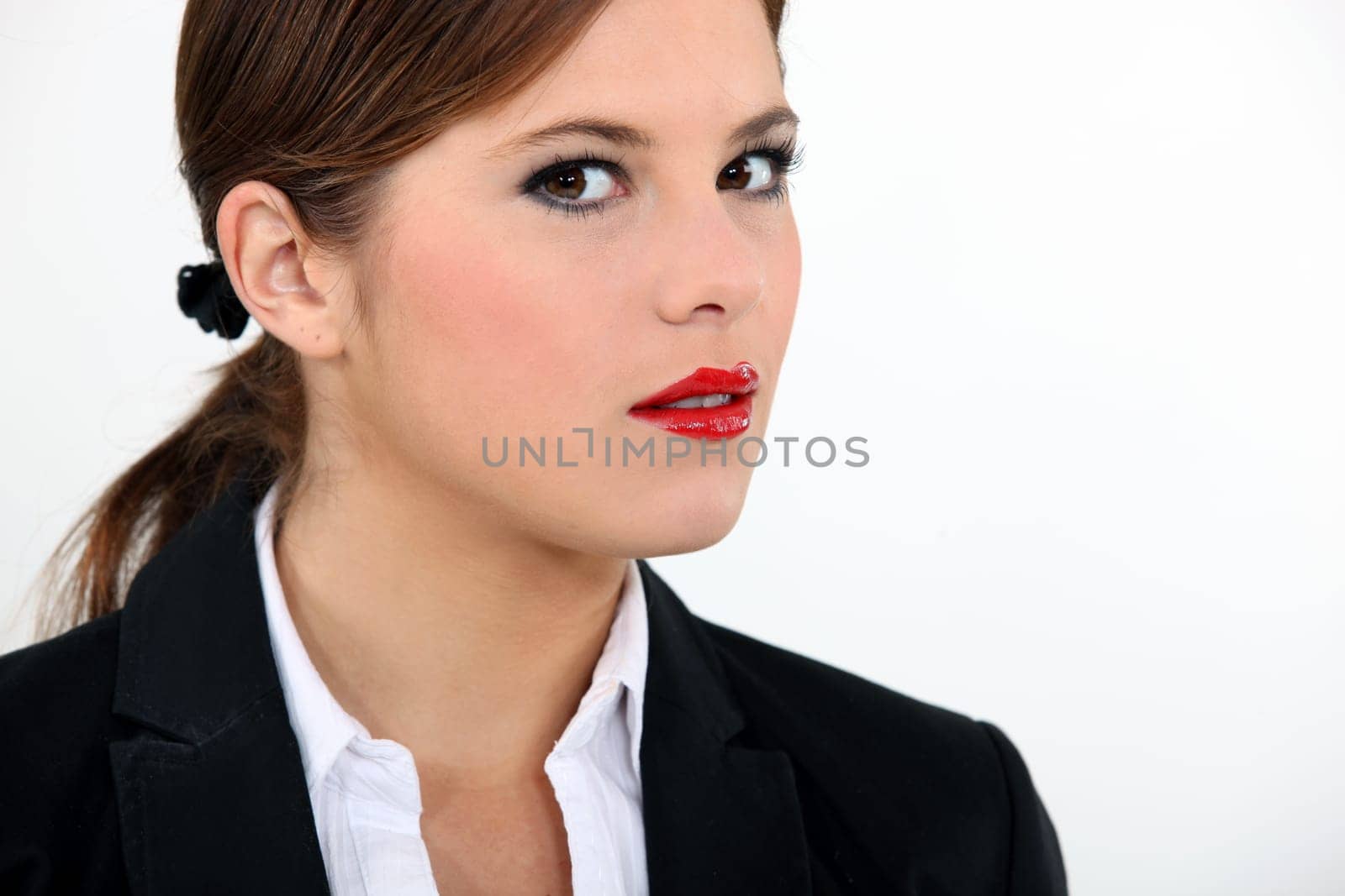 Portrait of woman's face