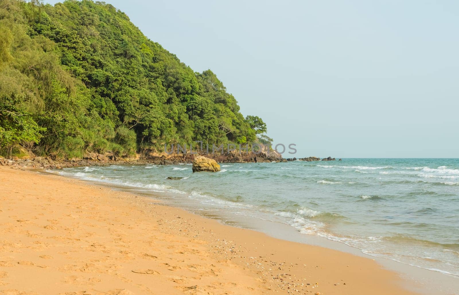 Tropical sand beach