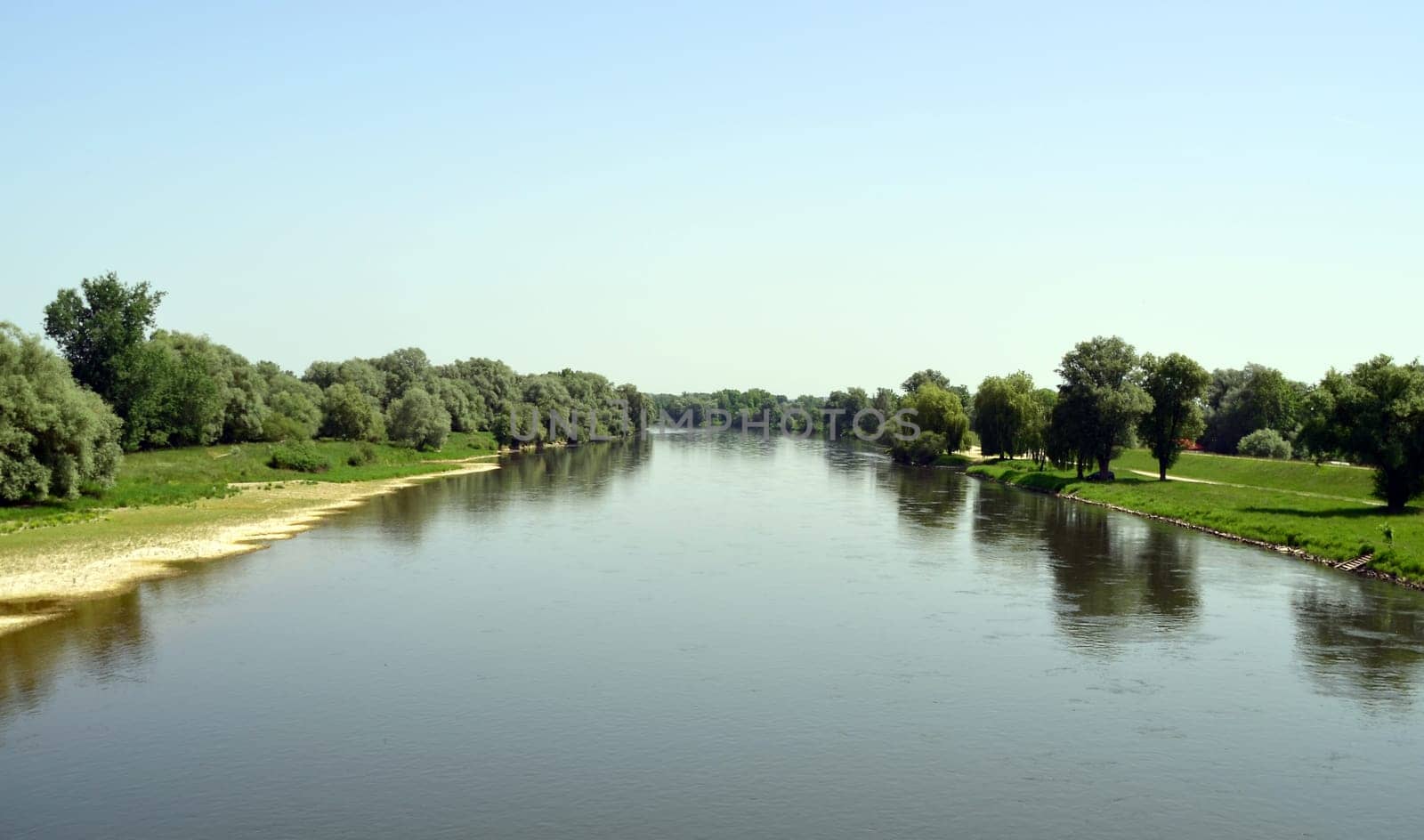 Beautiful view of the Danube