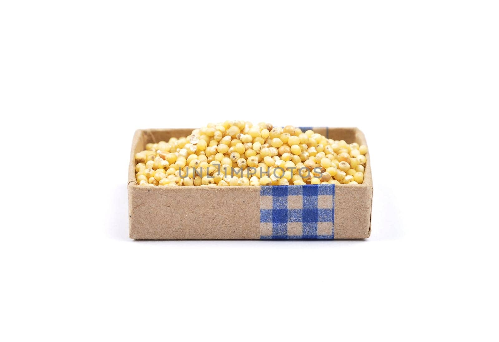 Millet on white