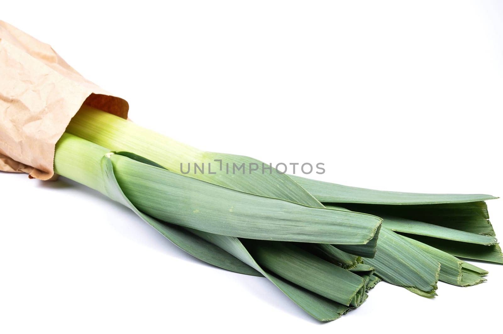 Vegetables in paper bags