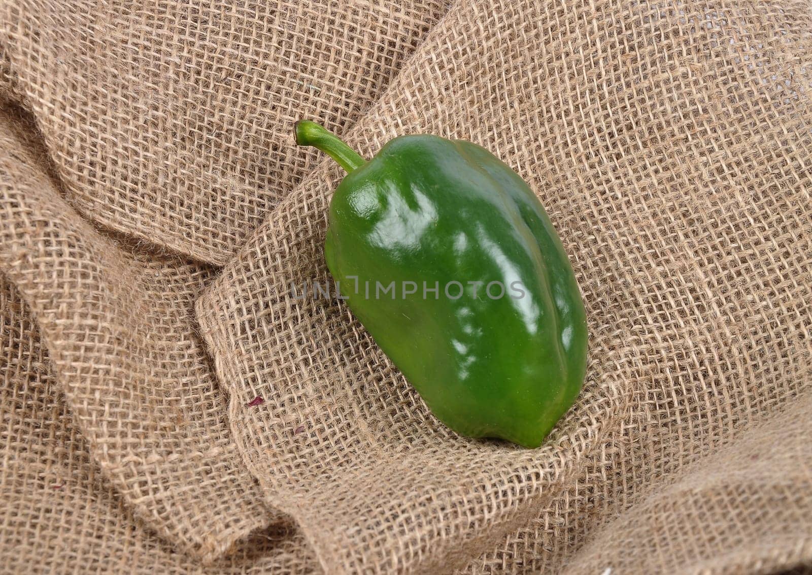 Paprika on jute