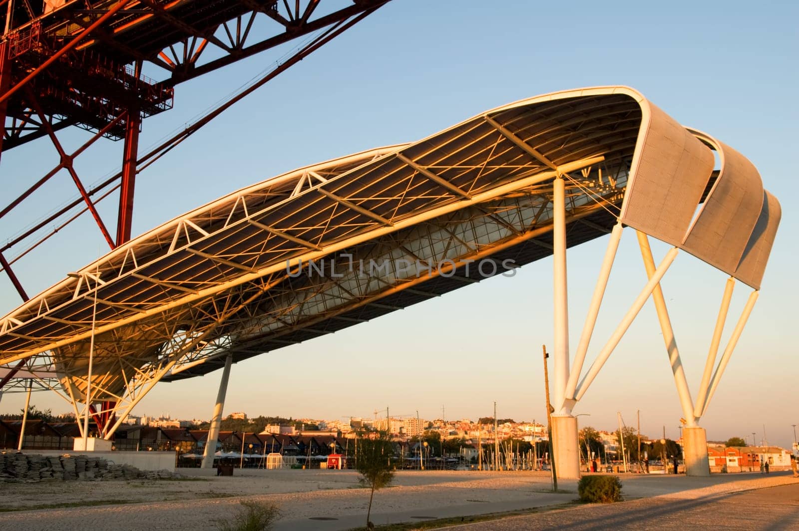 Modern architecture design in Lisbon