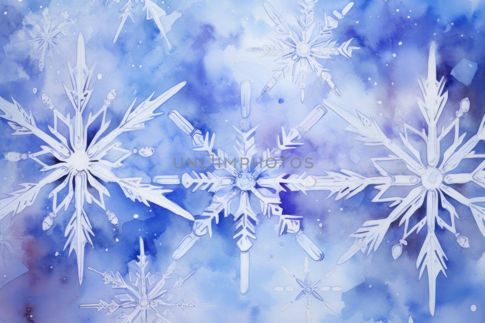 An artistic masterpiece showcasing the exquisite details and singular beauty of individual snowflakes, captured through the lens of macro photography, unraveling their complex, one-of-a-kind designs.