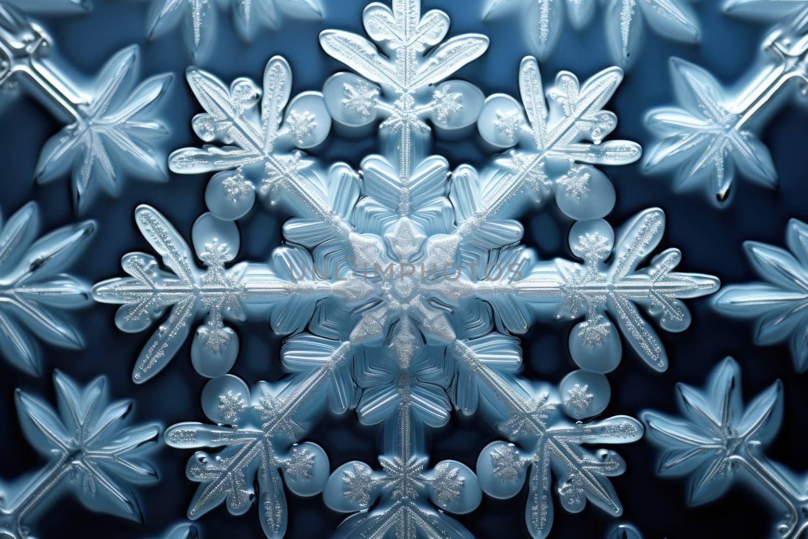 An artistic masterpiece showcasing the exquisite details and singular beauty of individual snowflakes, captured through the lens of macro photography, unraveling their complex, one-of-a-kind designs.