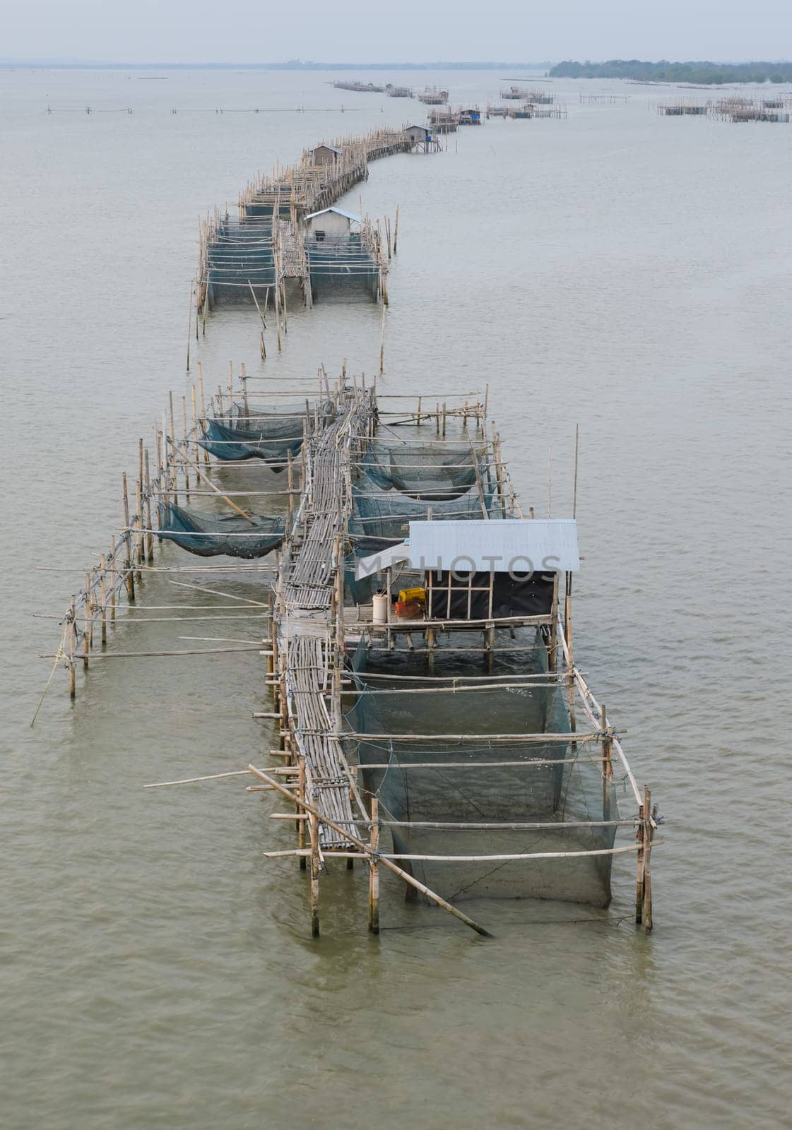 Fishing village in Thailand