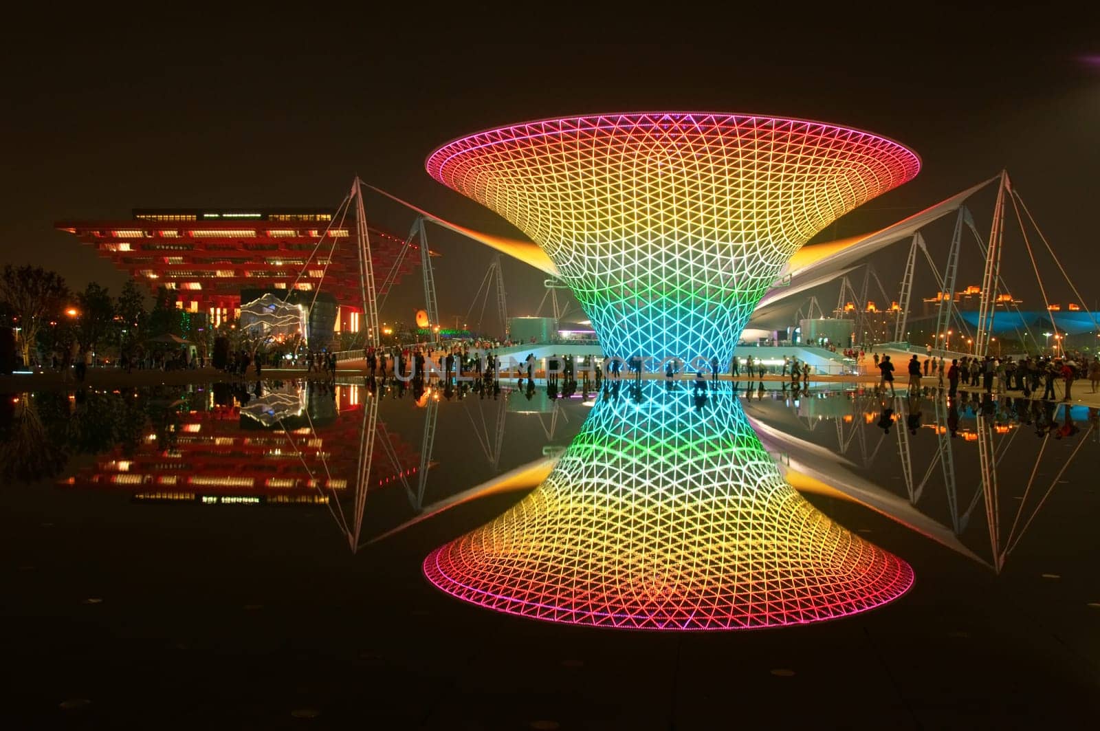 SHANGHAI - MAY 24: The Expo Boulevard in World Exposition on May 24, 2010 in Shanghai, China.
