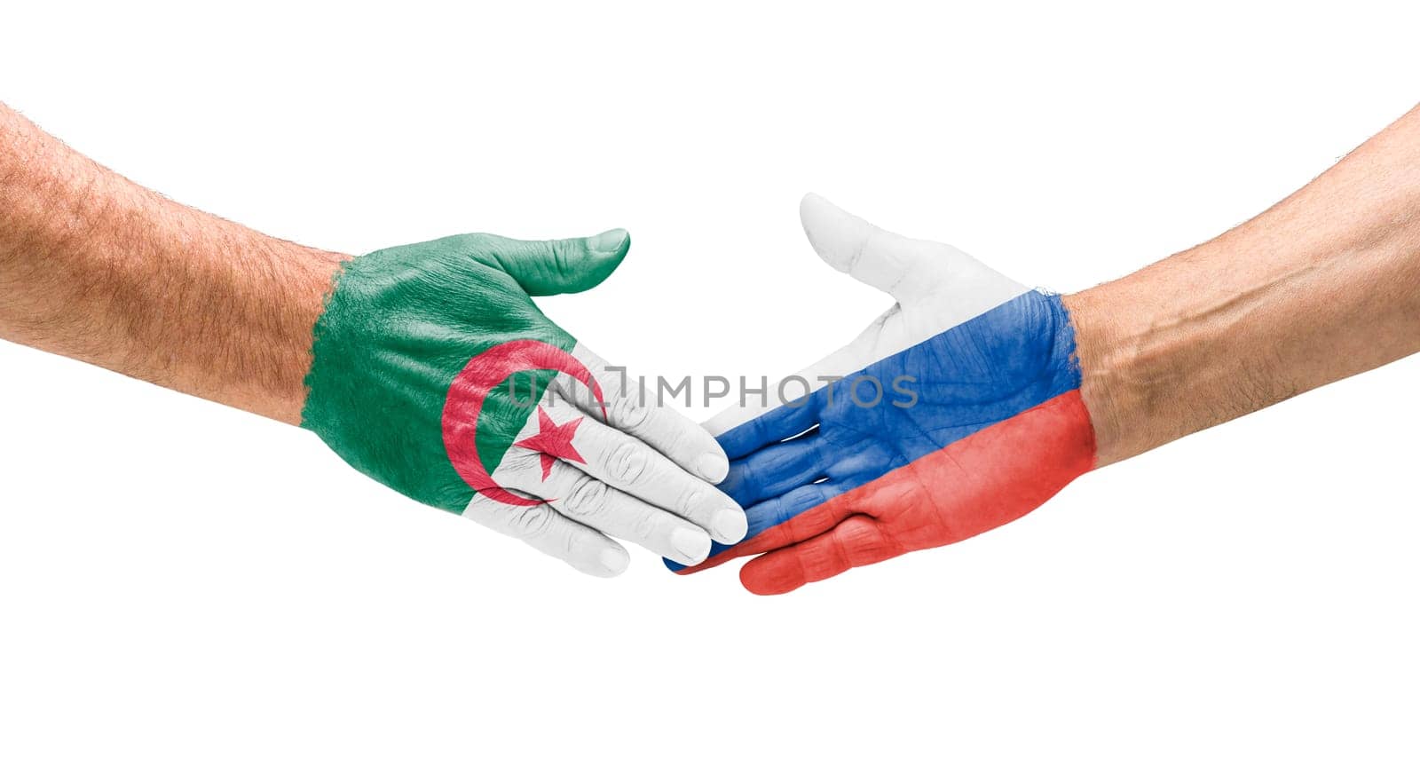 Handshake Algeria and Russia