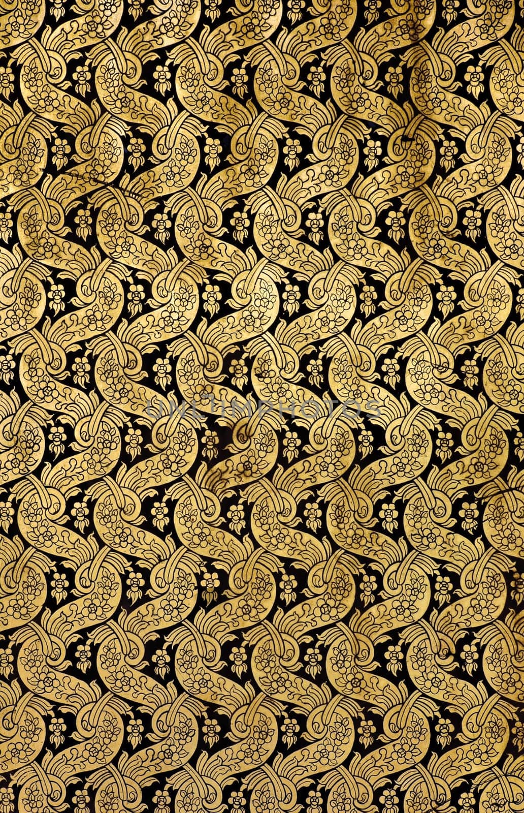 Vintage Thai pattern art