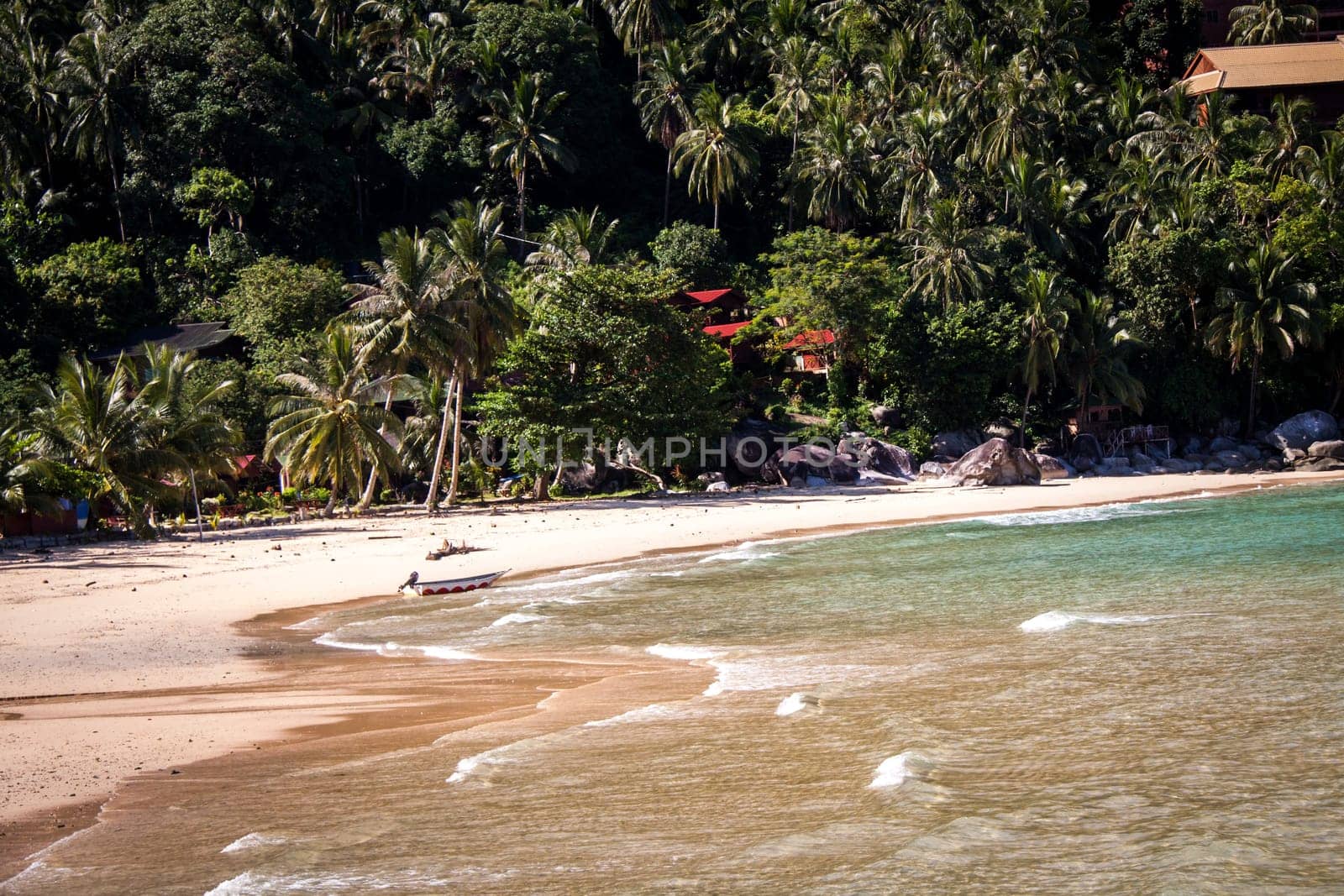 landscape at the sea and beach background sky holiday nature travel tropical