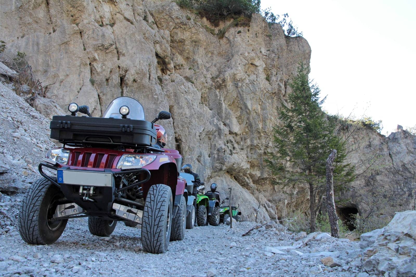 At Tremalzo Pass