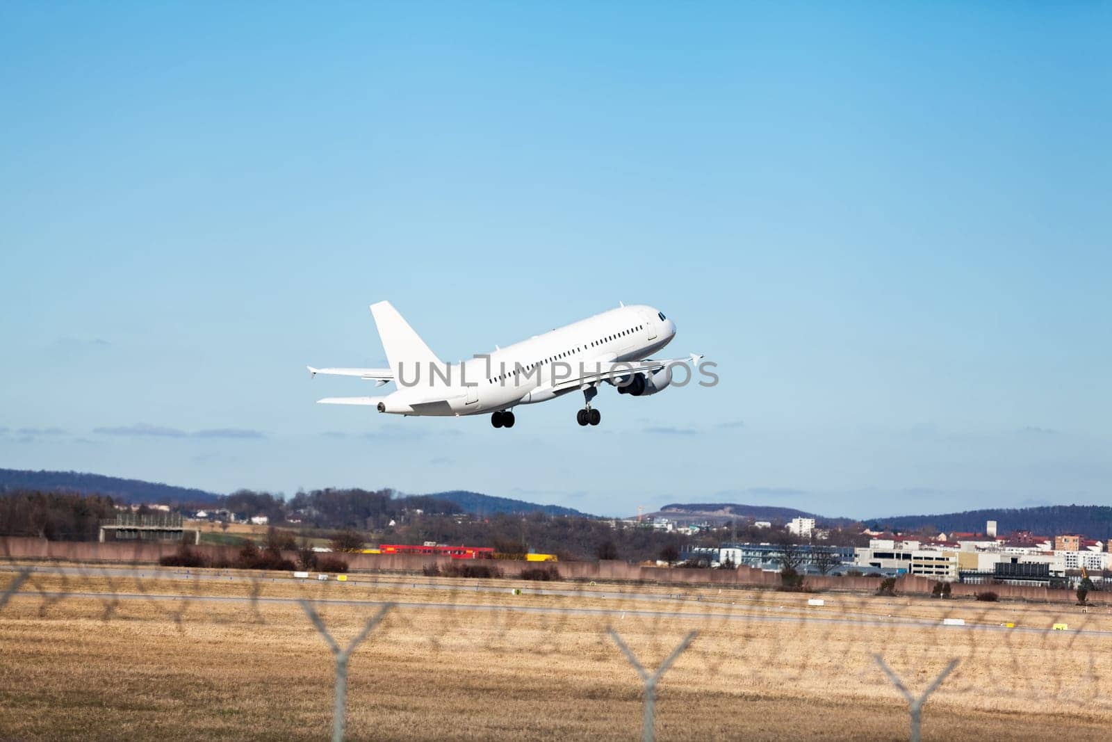 Passenger flight instructor on the tarmac at the airport
