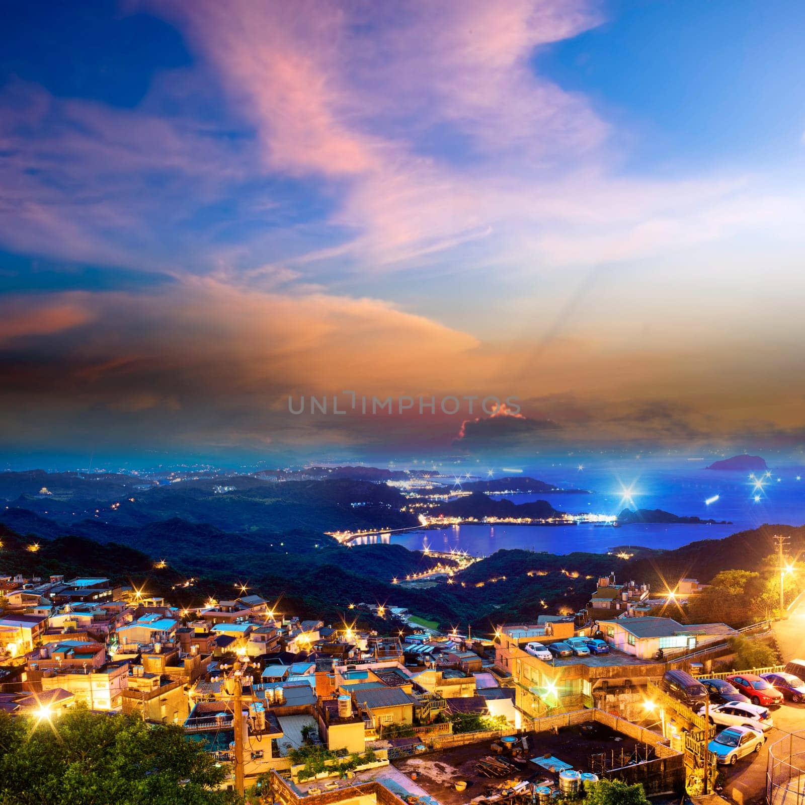 Sky lantern in Lantern Festival