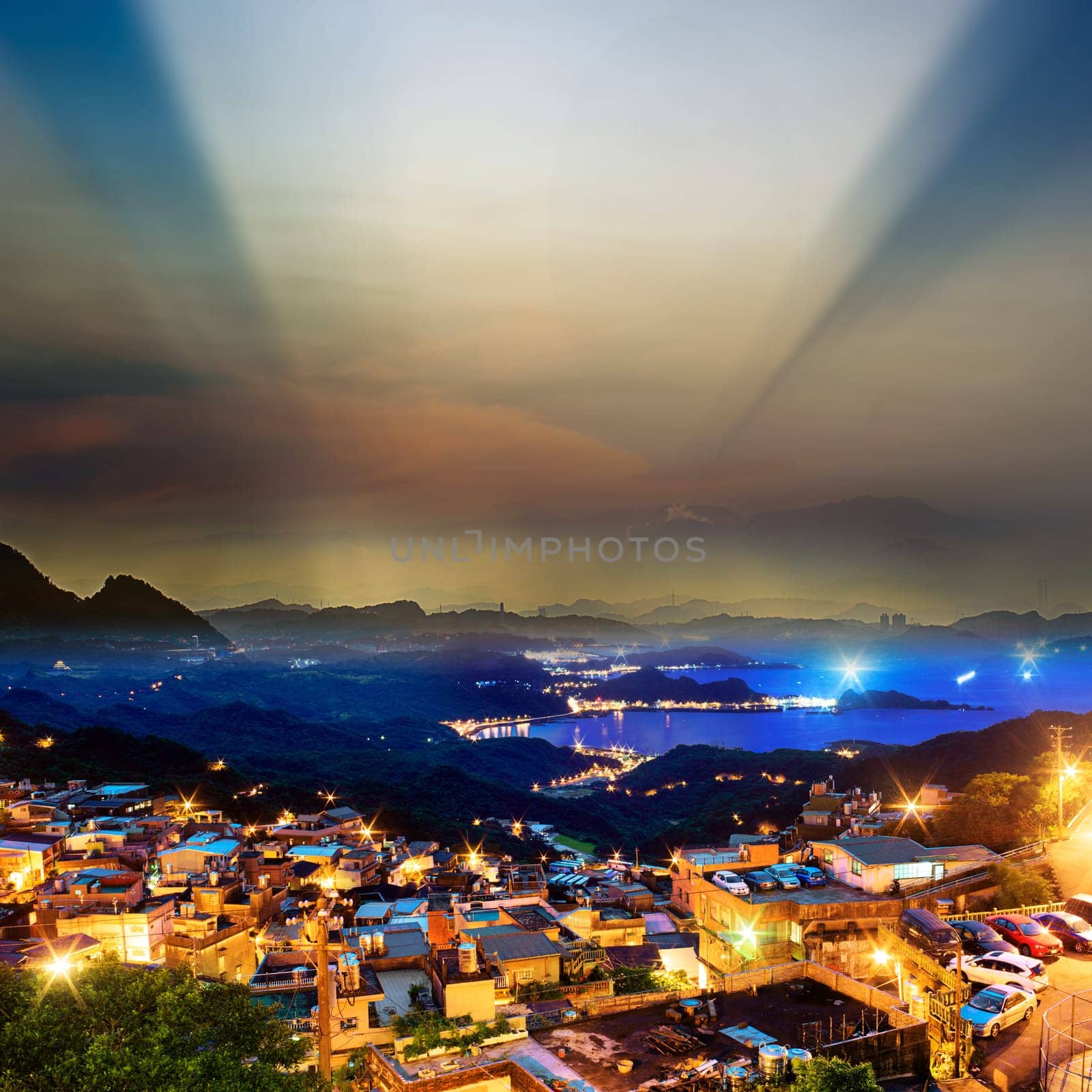 Sky lantern in Lantern Festival