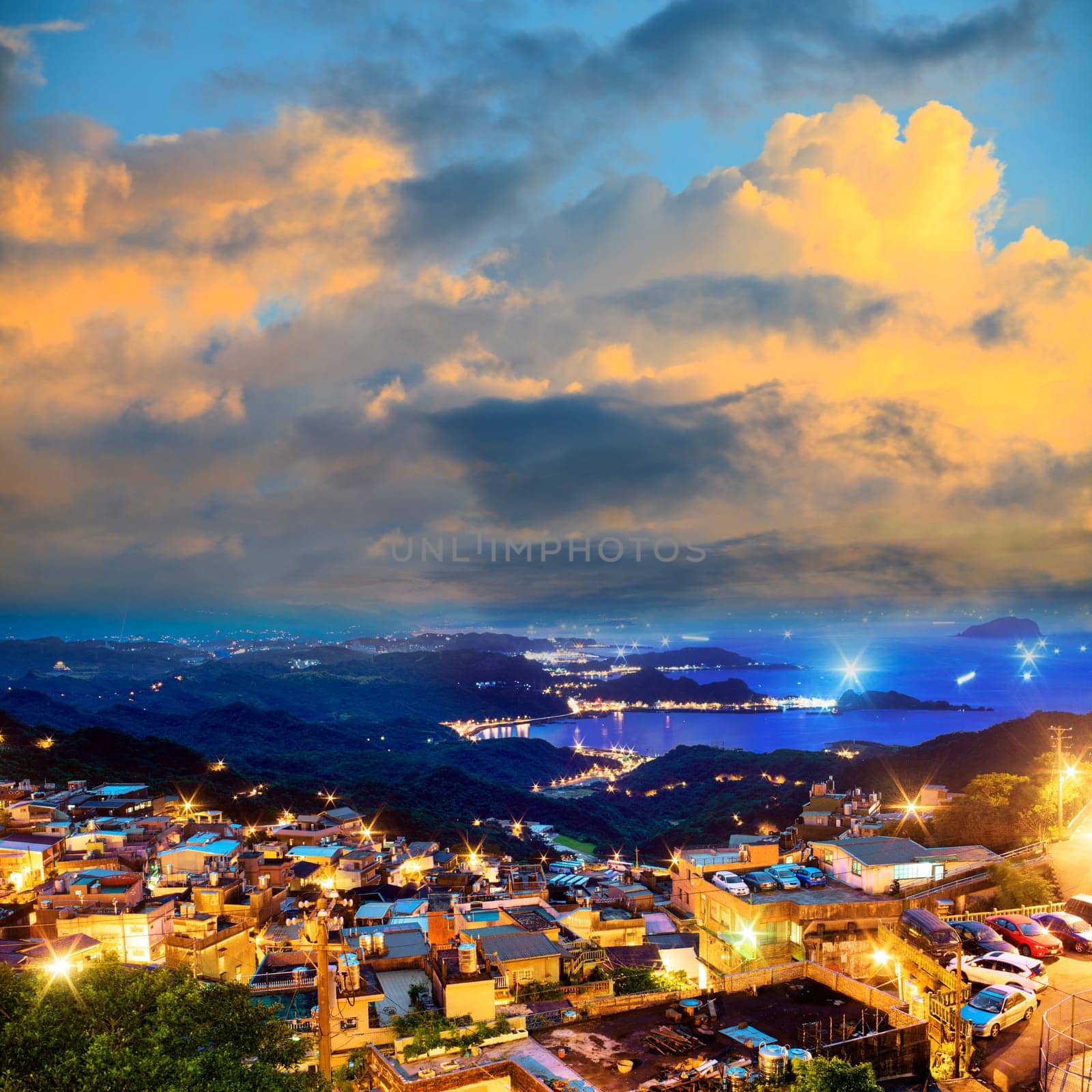 Sky lantern in Lantern Festival