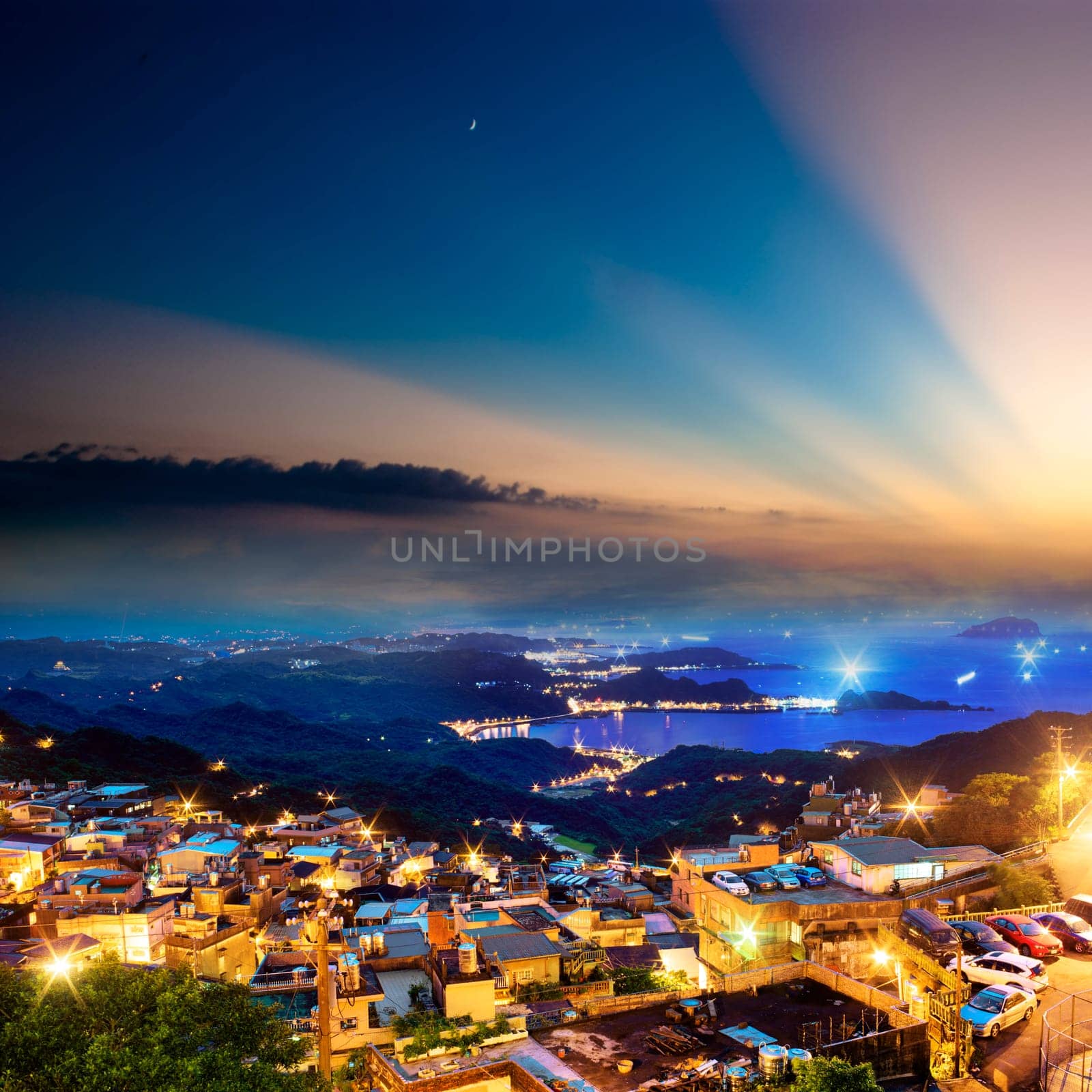 Sky lantern in Lantern Festival