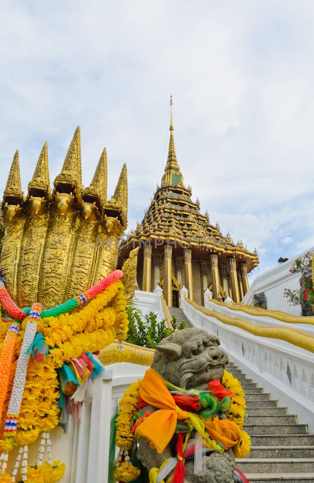 Temple of Buddha's footprint in Thailand