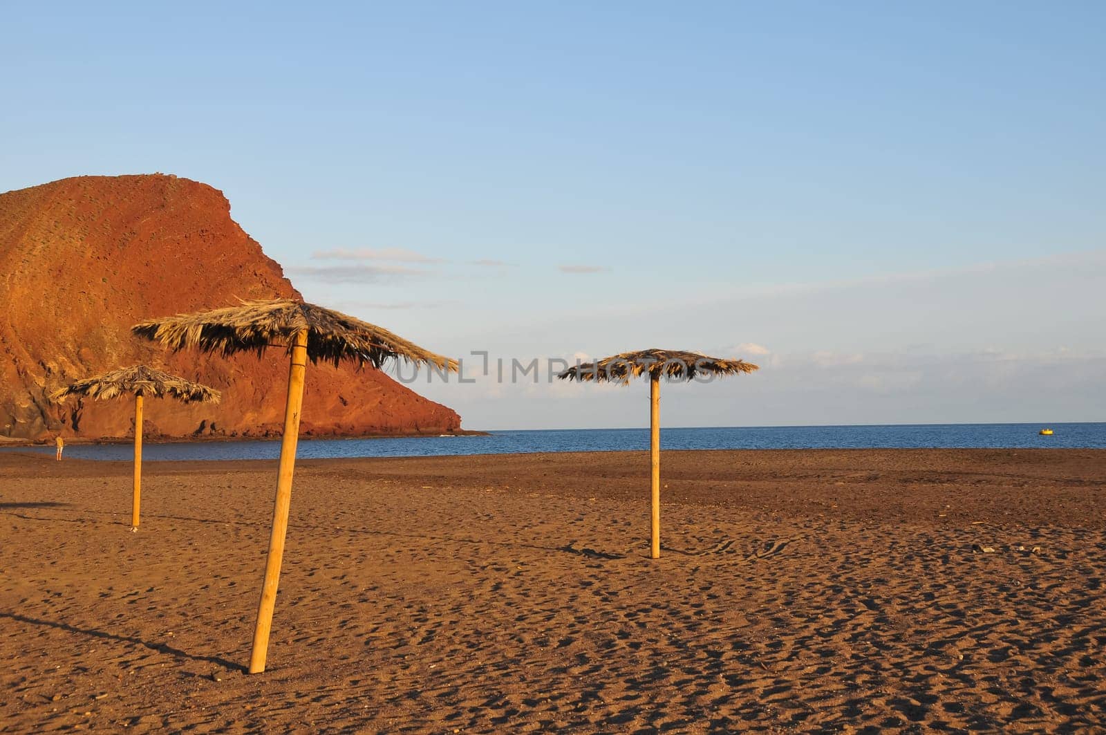 Beach Umbrella in Tenerife Canary Islands Spain Europe