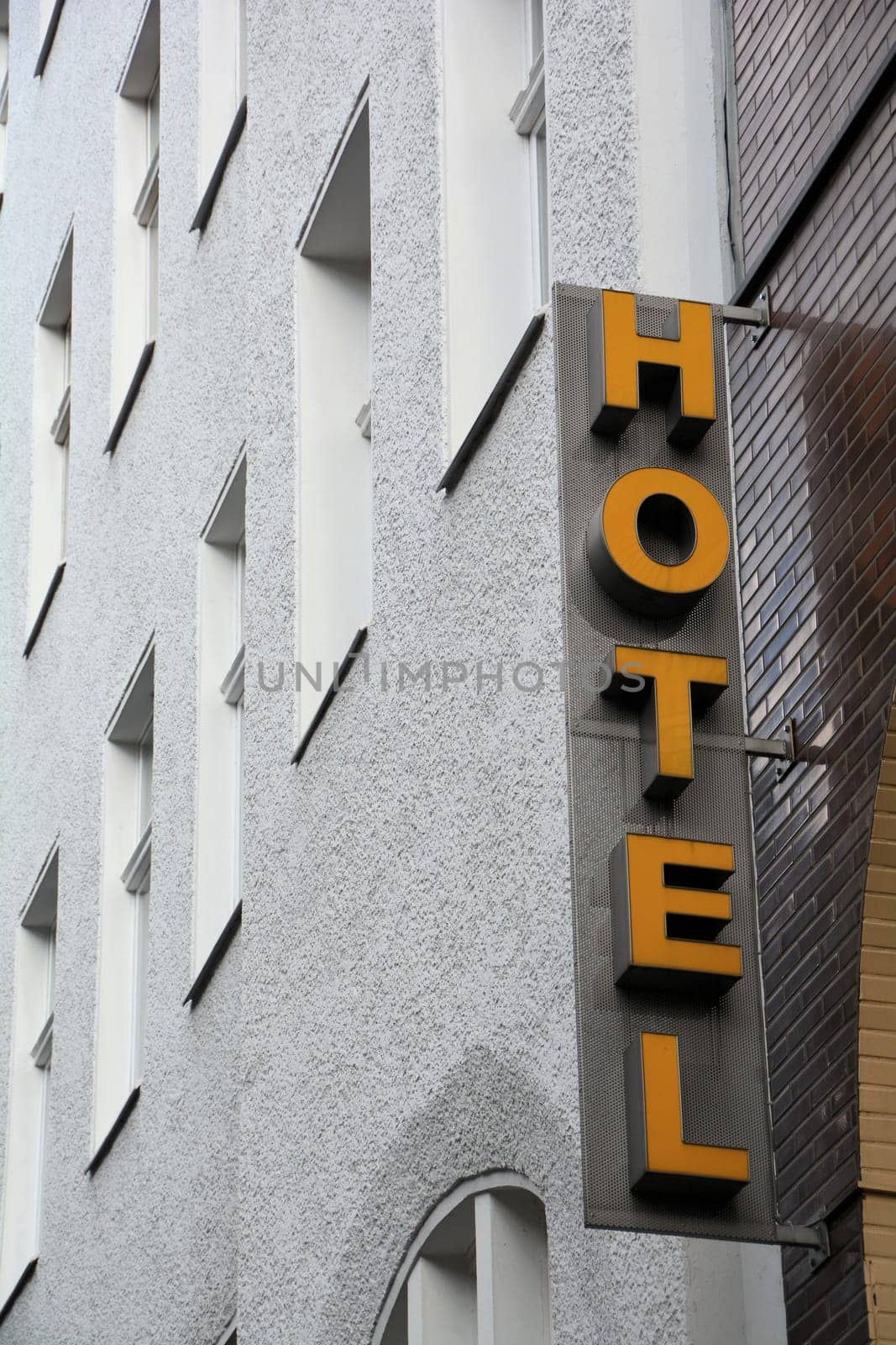 Facade of a hotel in Berlin