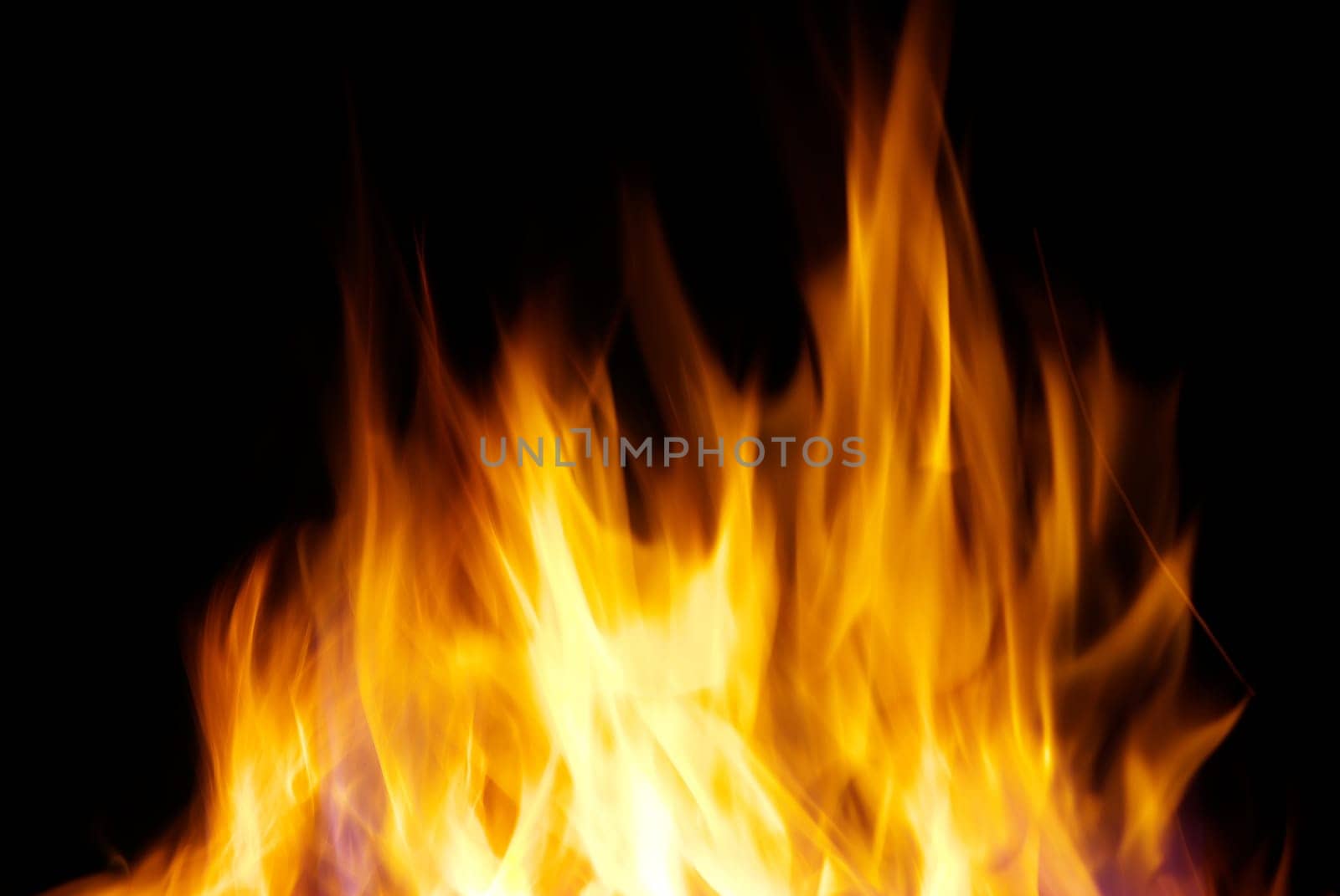 A nice fire in a fire place