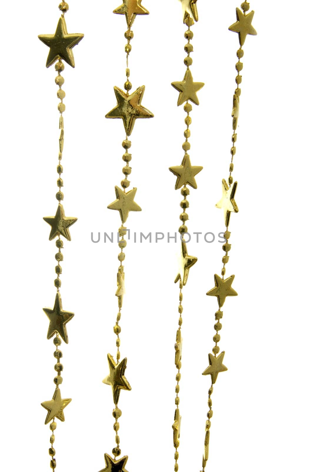 stars isolated on a white