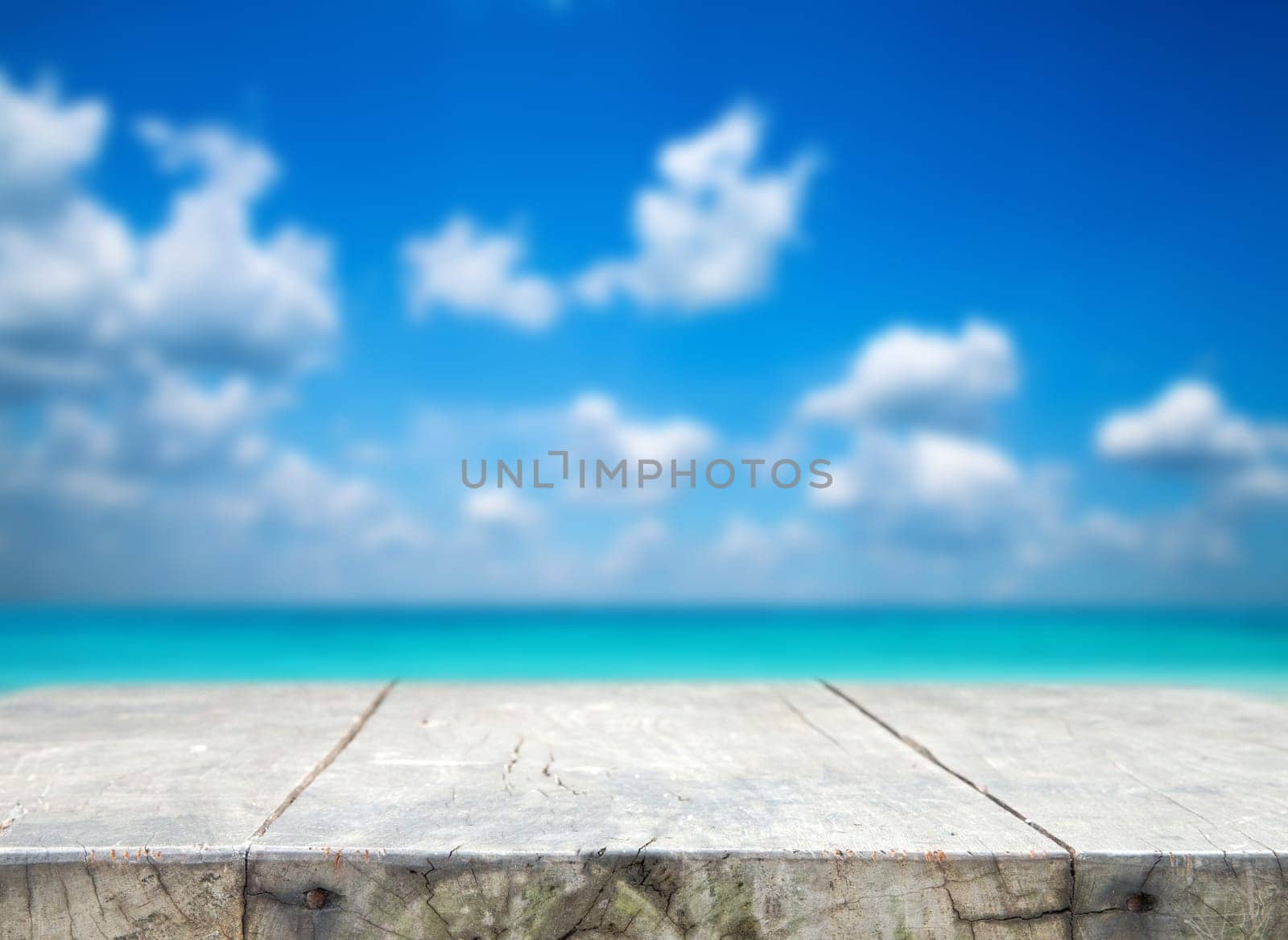 beautiful beach and tropical sea