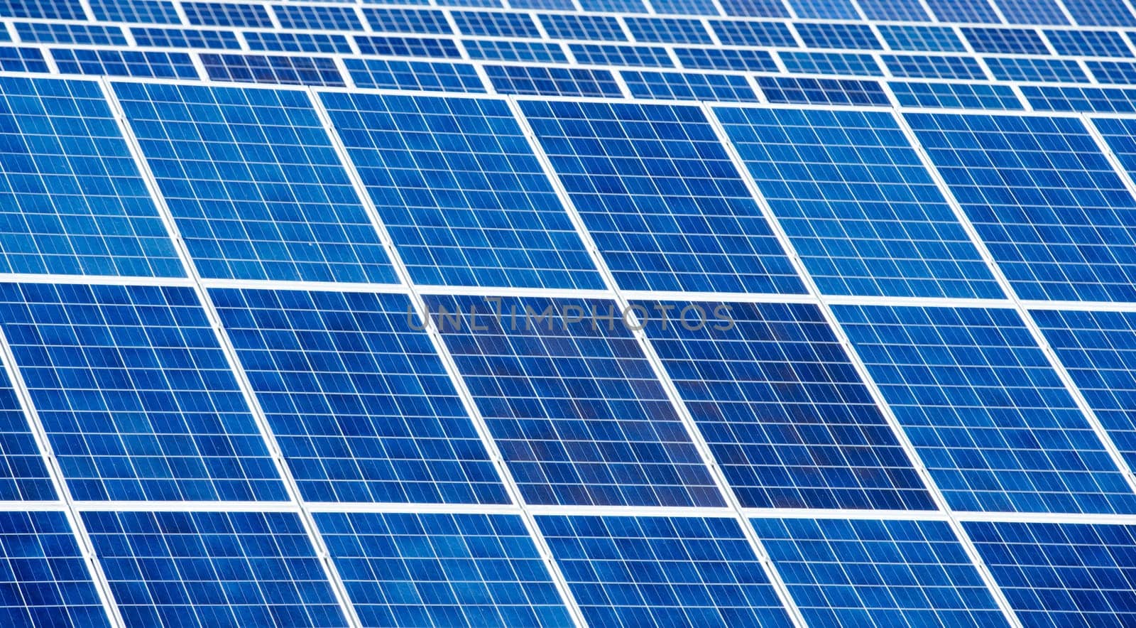 Solar panel detail abstract - renewable energy source..