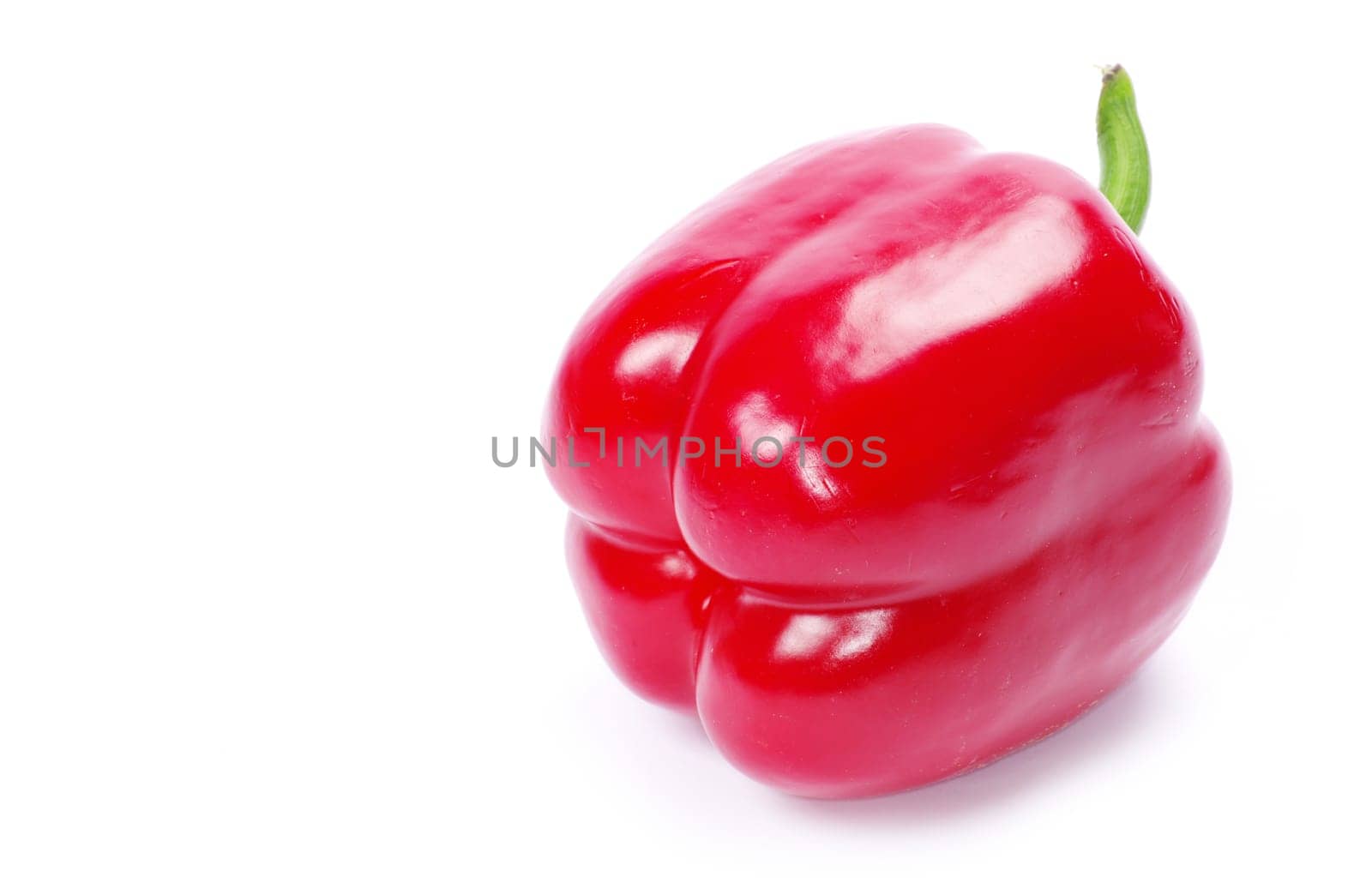 red pepper  isolated on a white background