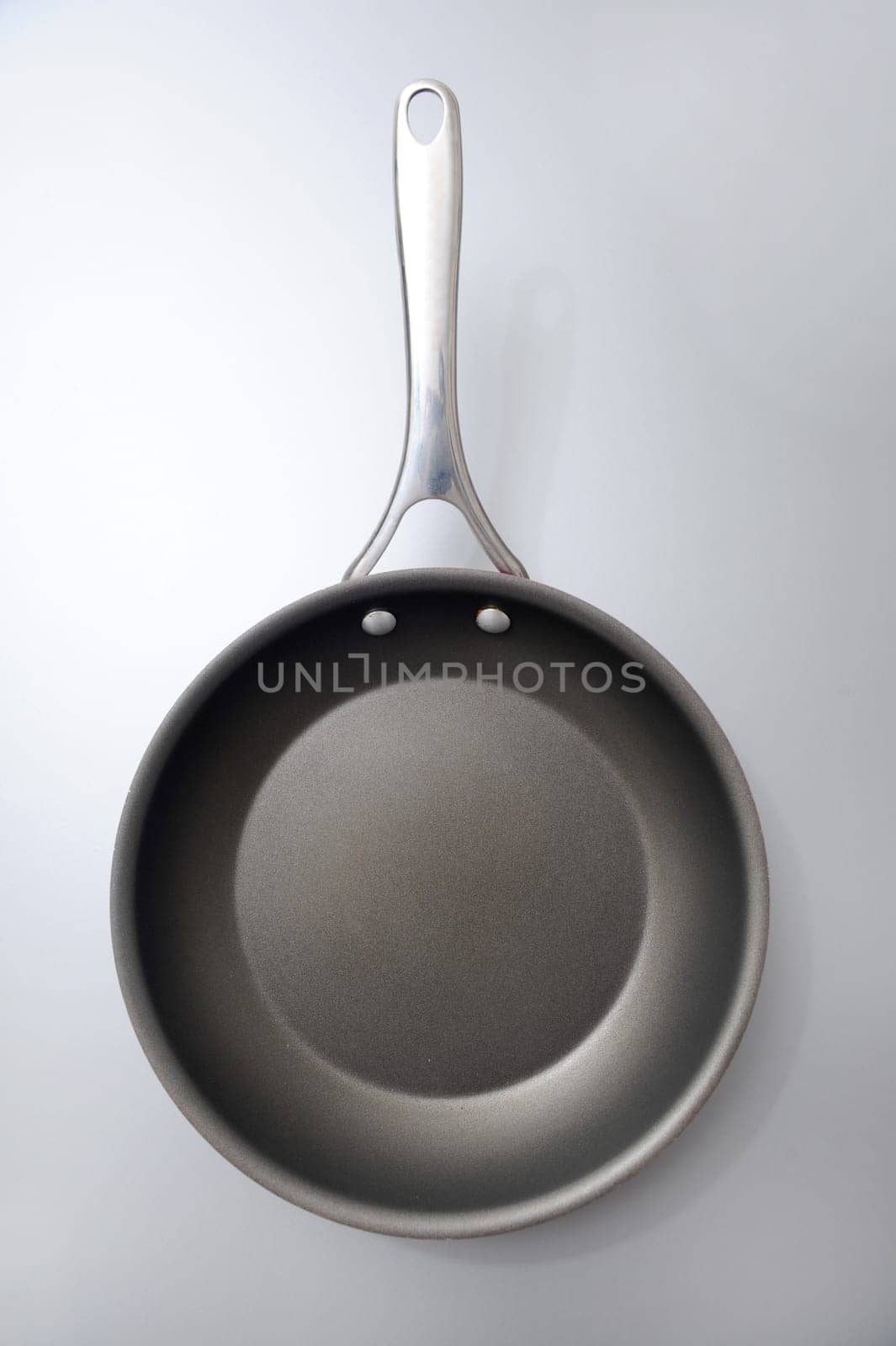 A close up shot of a kitchen frying pan