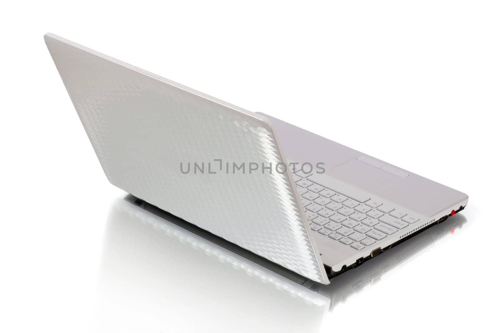 laptop isolated on white background