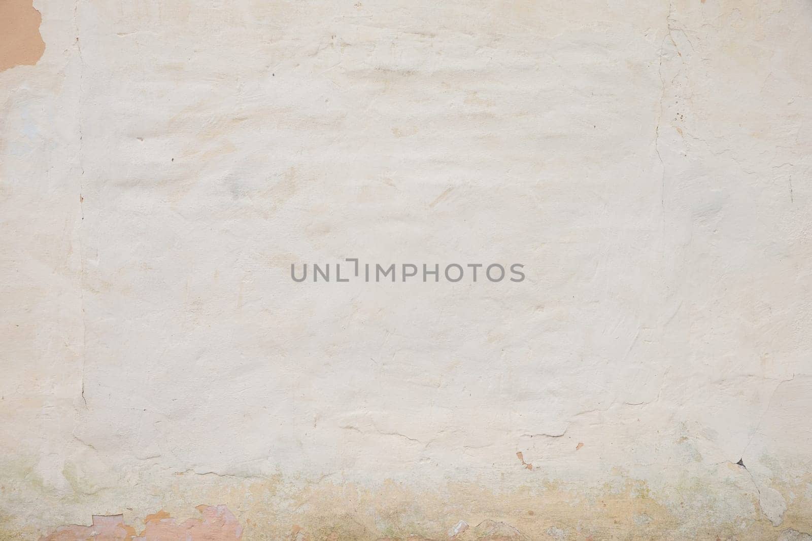 White brick wall for background or texture