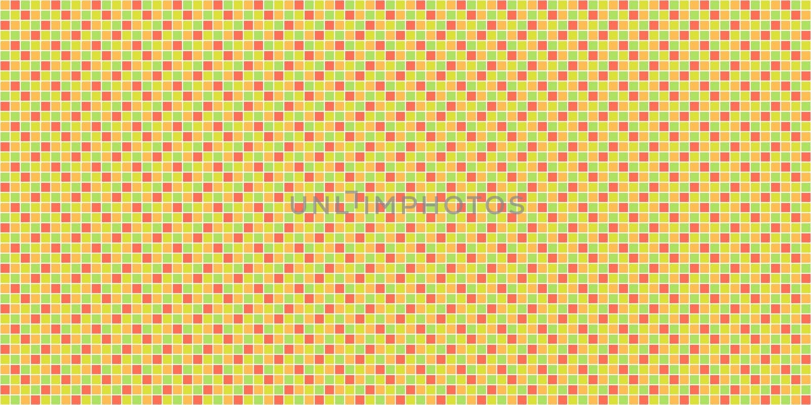 Autumnal pattern with yellow,red and green boxes