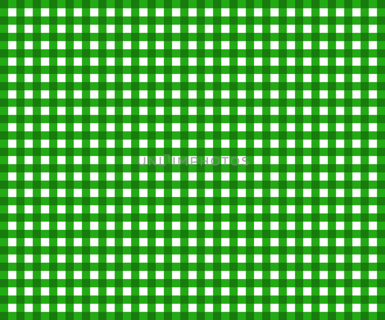 Traditional tablecloth pattern in dark green