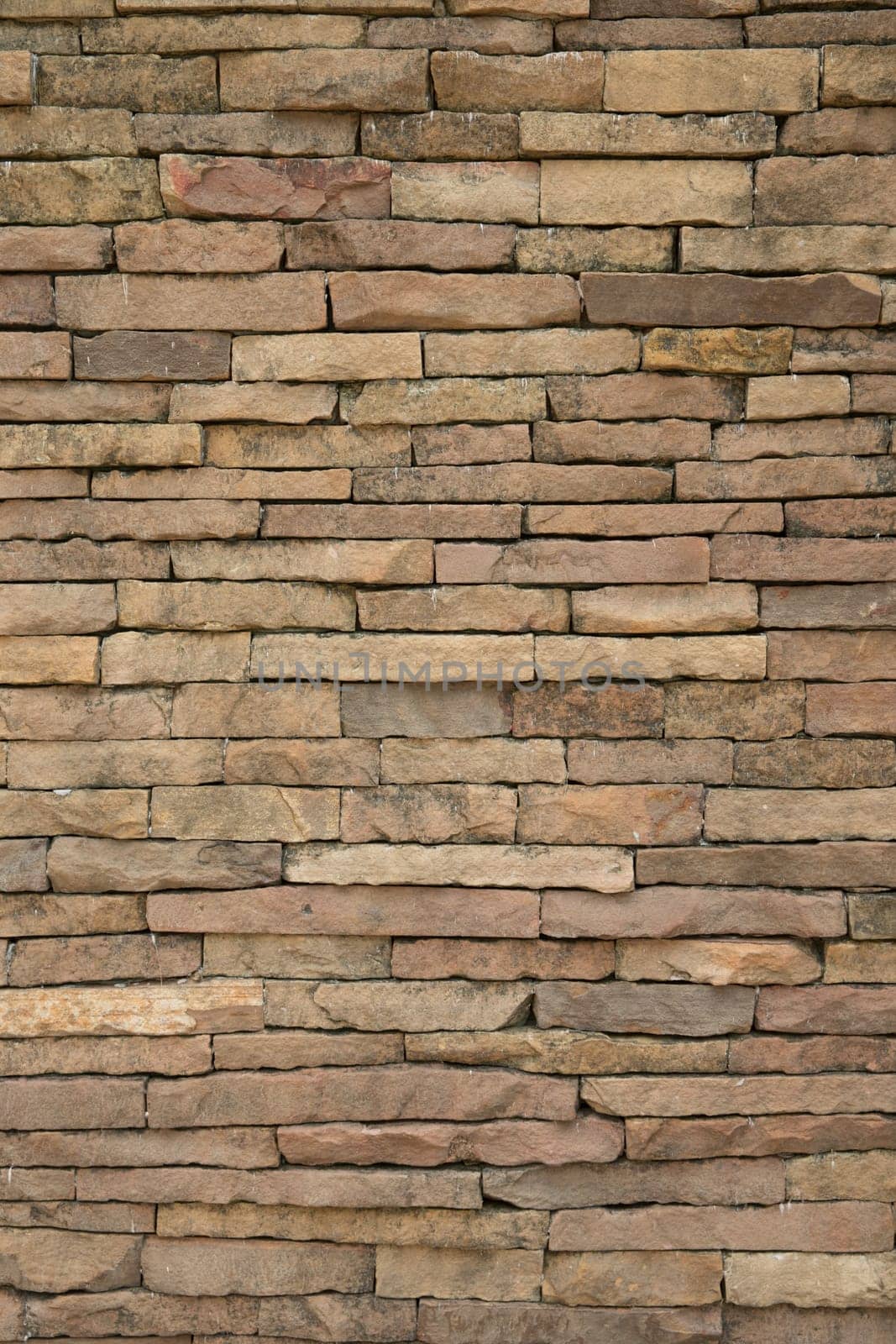 Modern stone brick wall background
