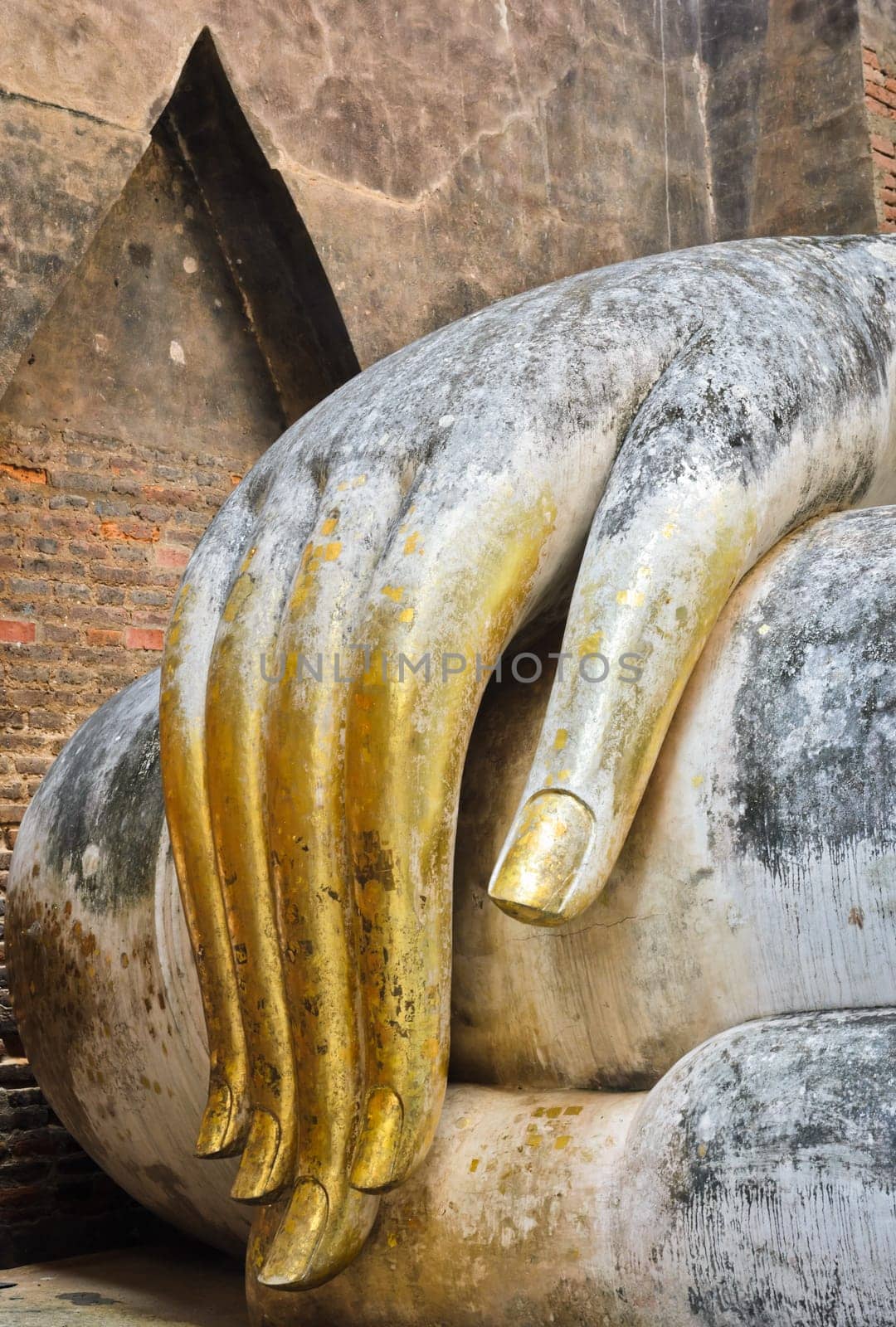 Hand of buddha image