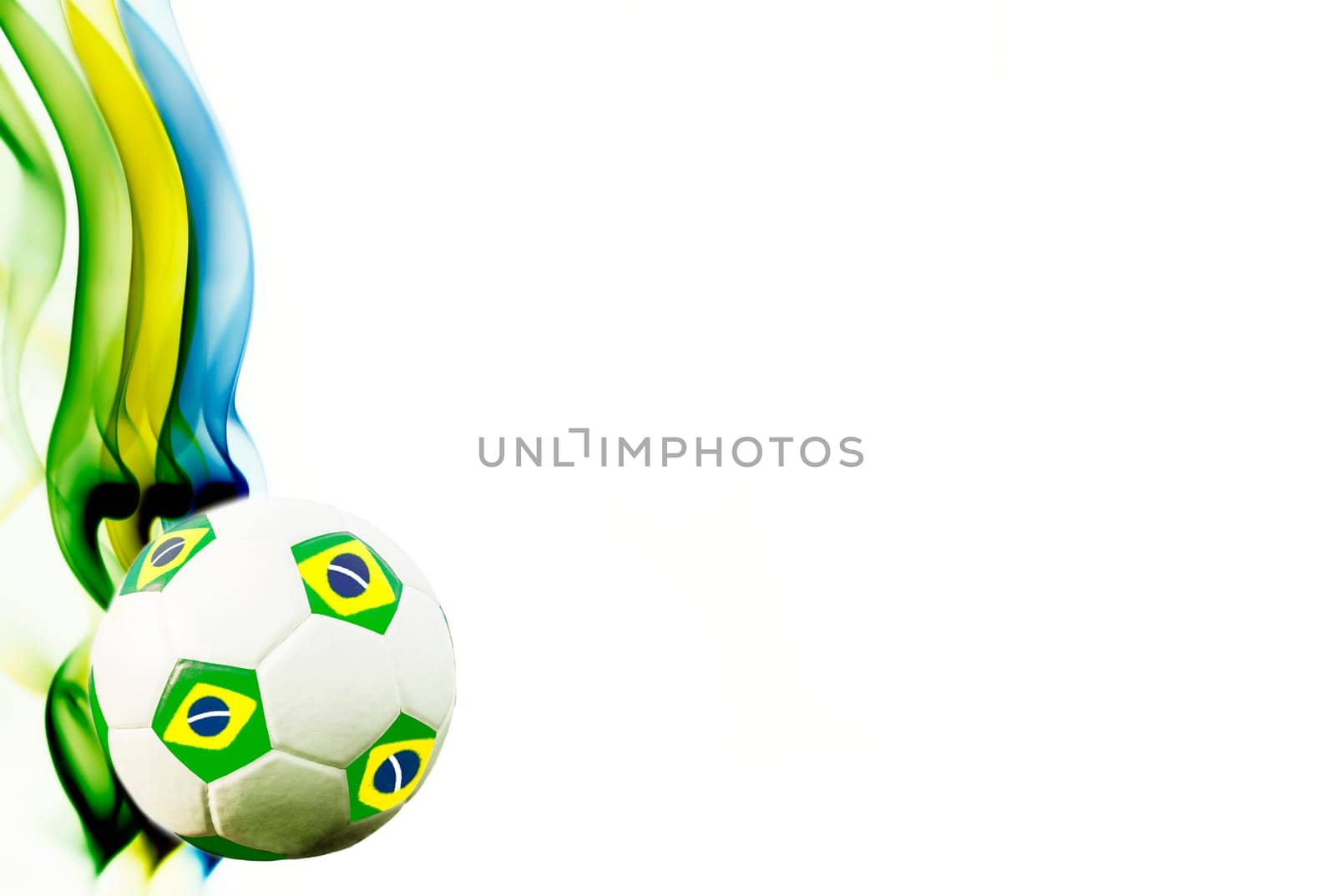 Abstract background of Brazil soccer 2014