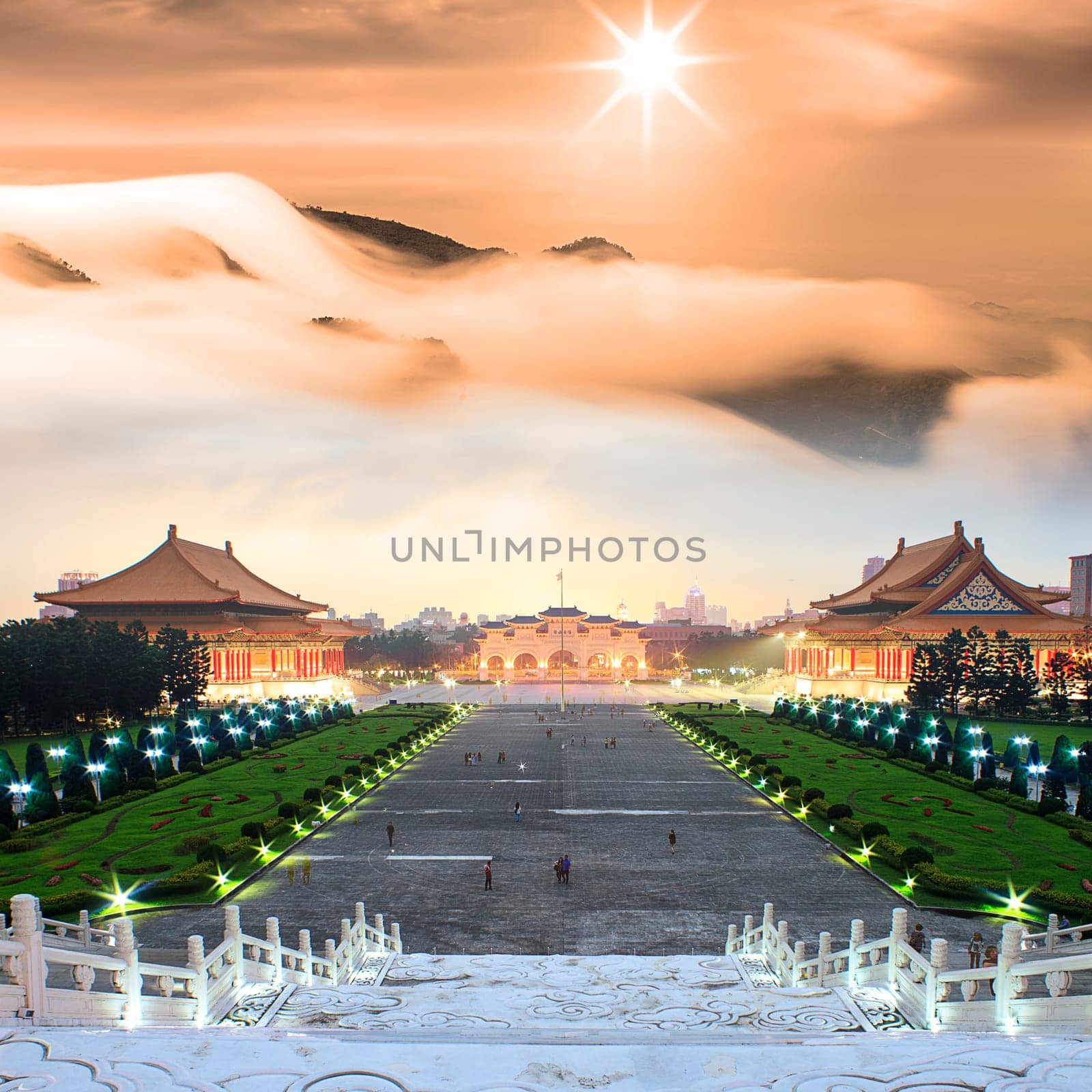 National Taiwan Democracy Square for adv or others purpose use