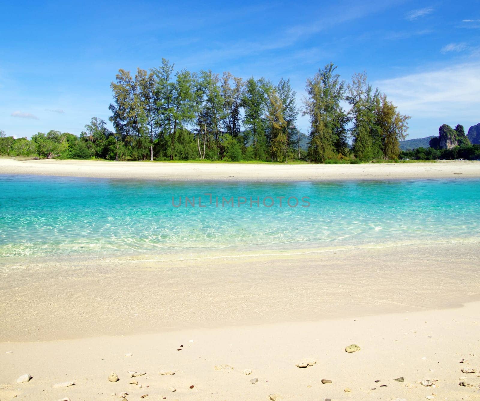 island and sea in Krabi Thsiland