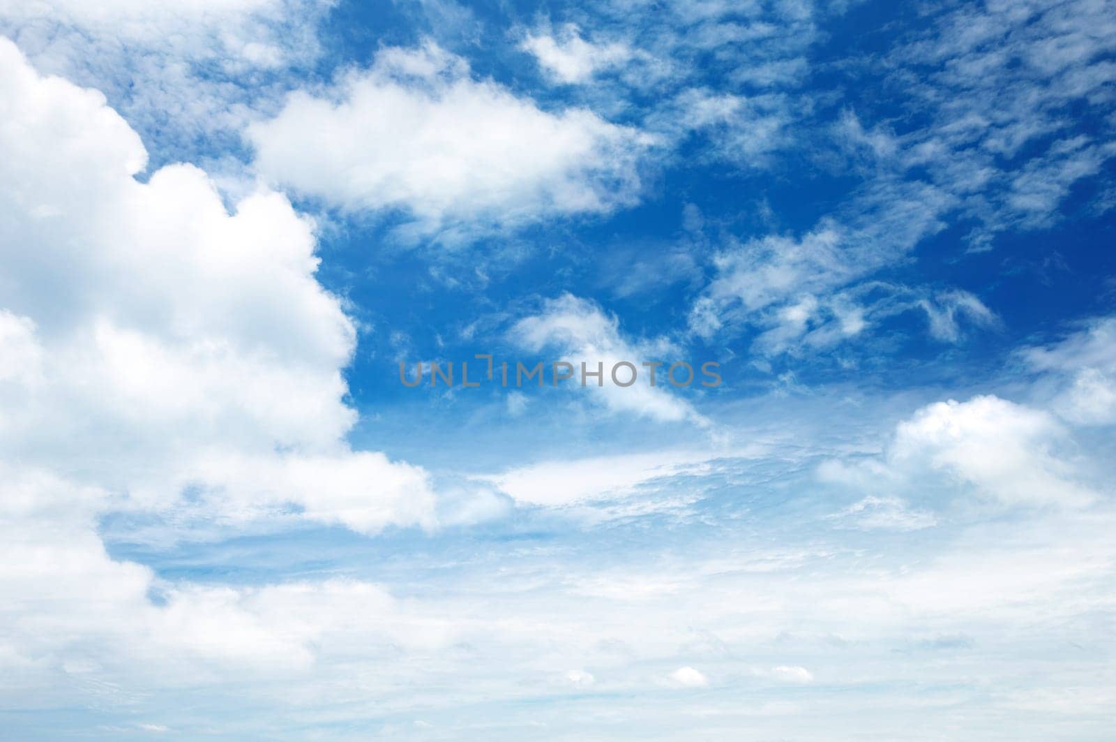 blue sky background with white clouds