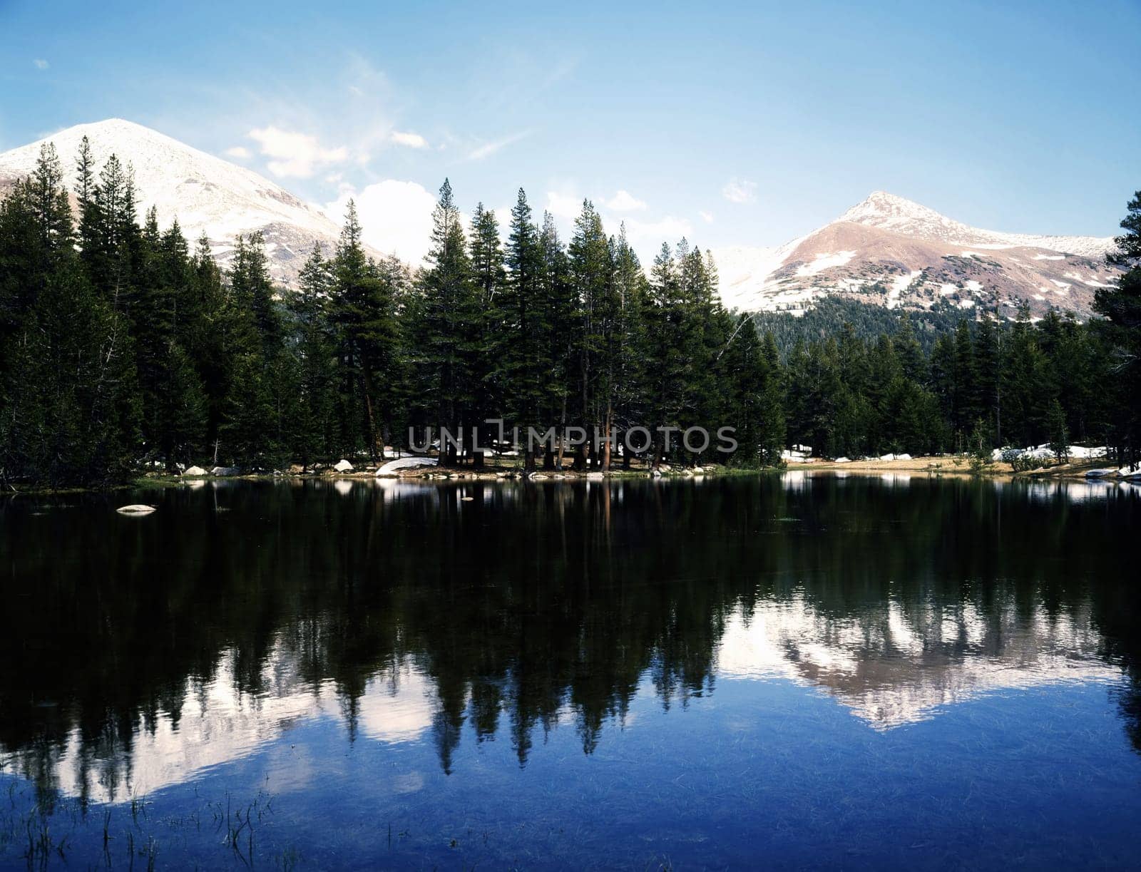 Mt.Gibbs and Mt.Dana in Yosemite National Park, California