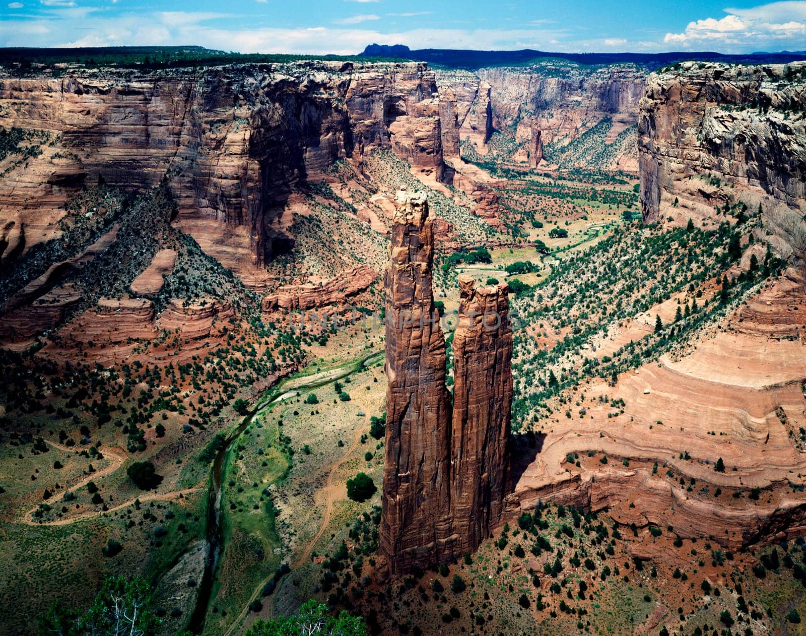 Spider Rock in Canyon de Chelly, Arizona