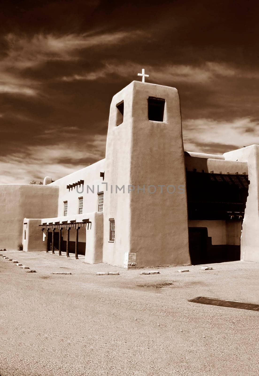 Church El Christo Rey in New Mexico