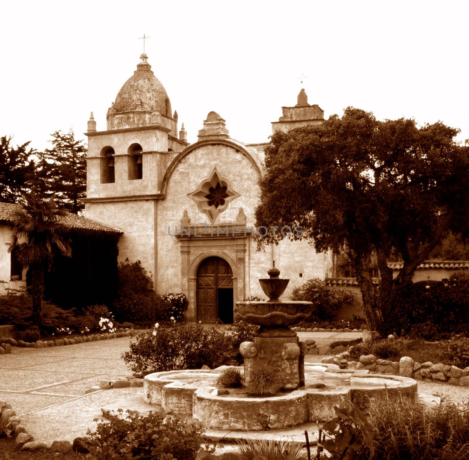 Mission in Carmel (Est.1770 ), California