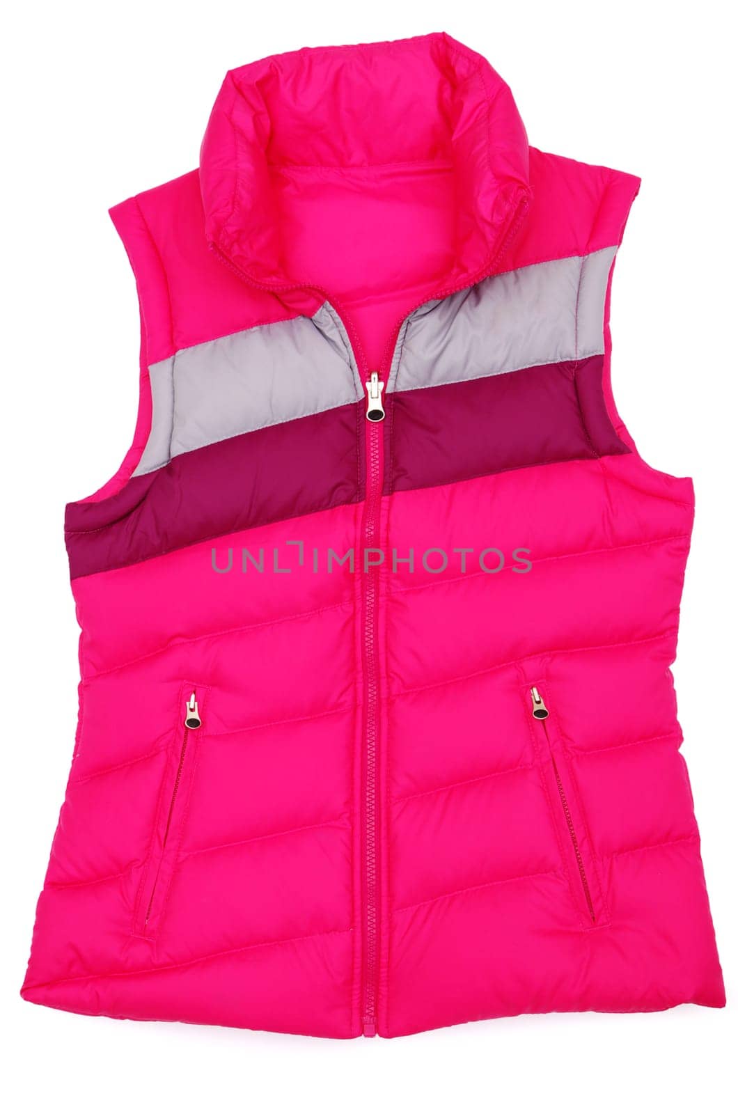 The image of  jacket under the white background