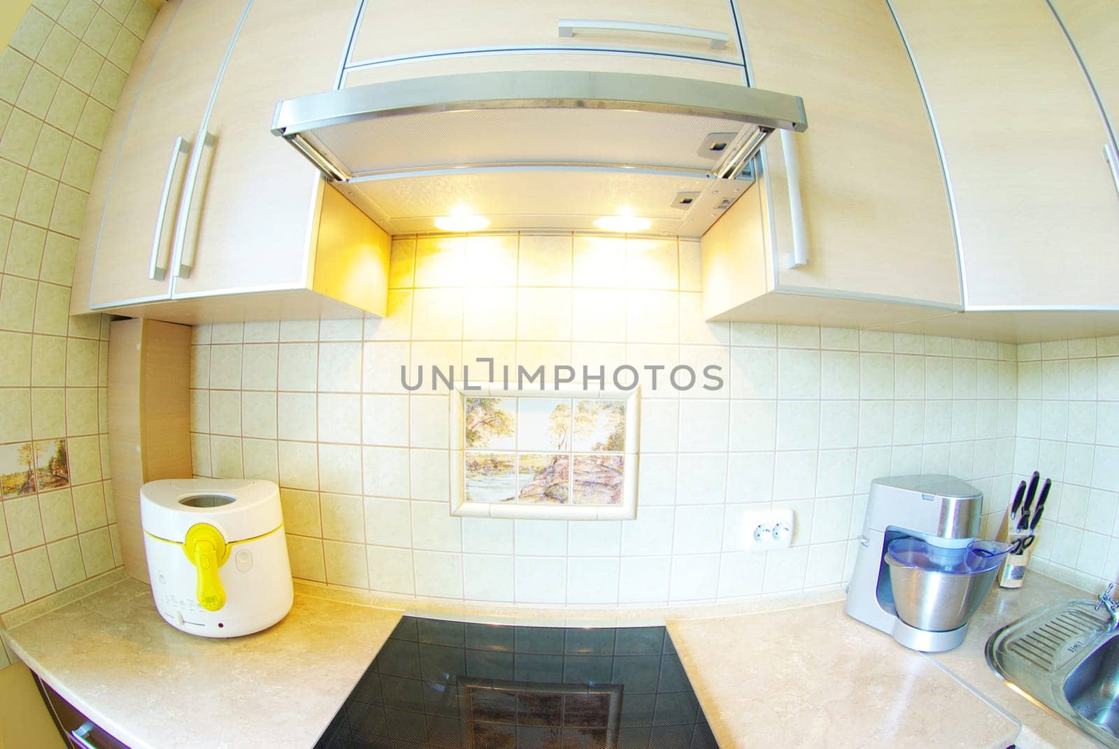 interior of a modern kitchen