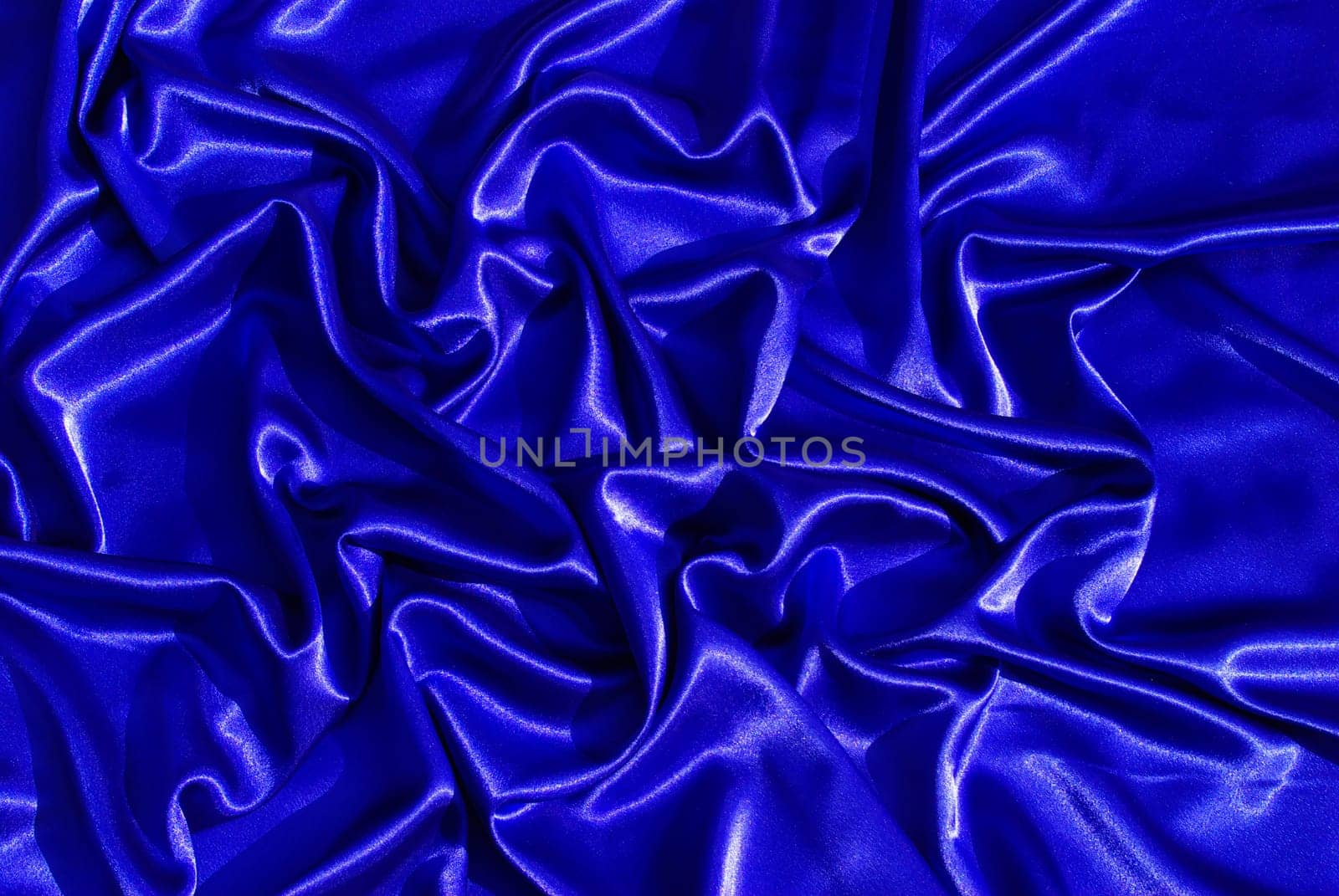 Elegant and soft blue satin background