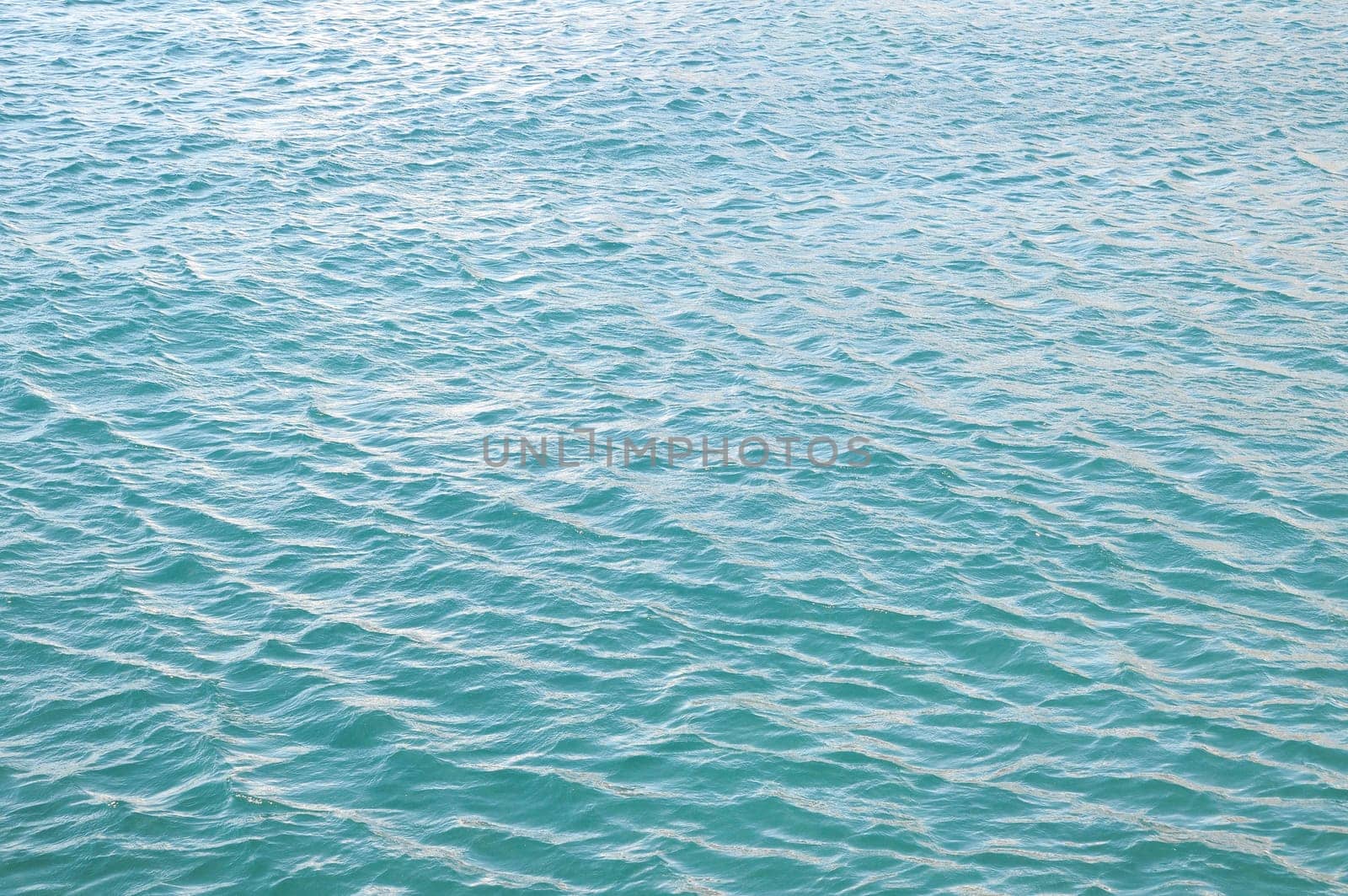 Blue Water Texture Pattern at Noon on the Atlantic Ocean