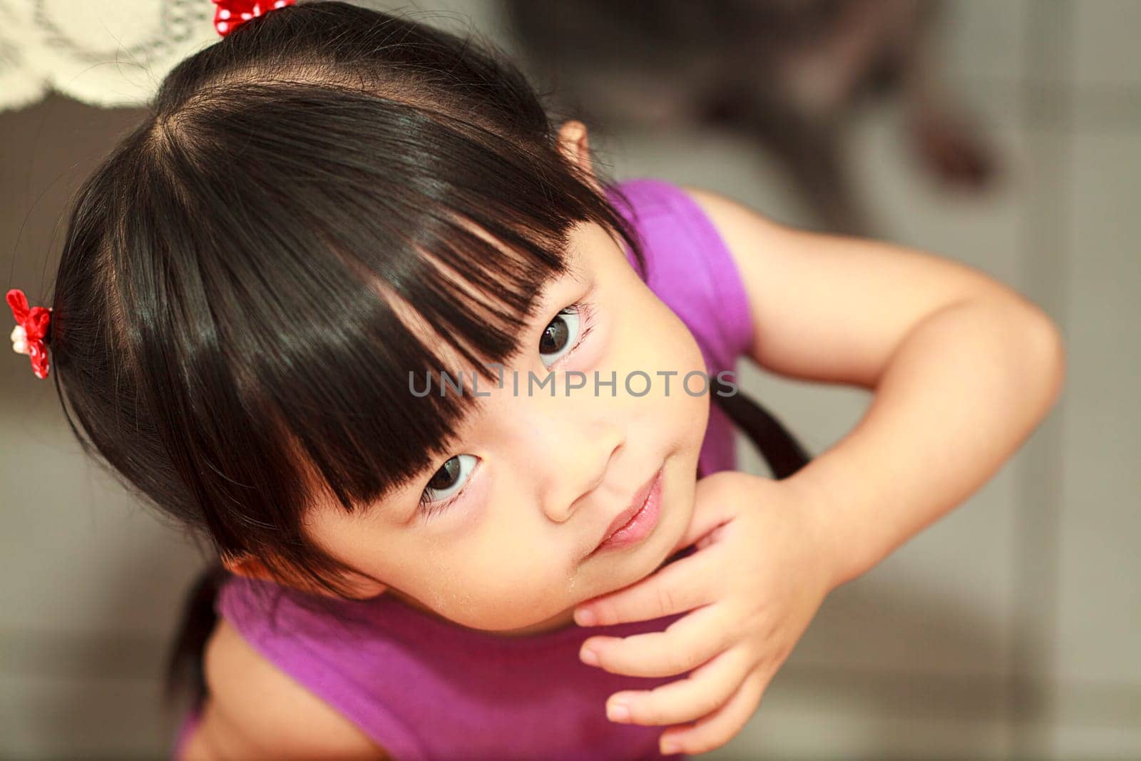 happy little girl for adv or others purpose use